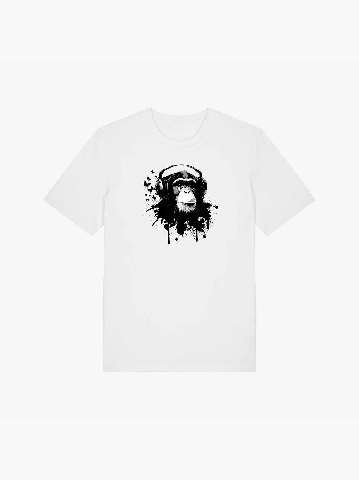 T-shirt Homme - CREATIVE MONKEY - Blanc