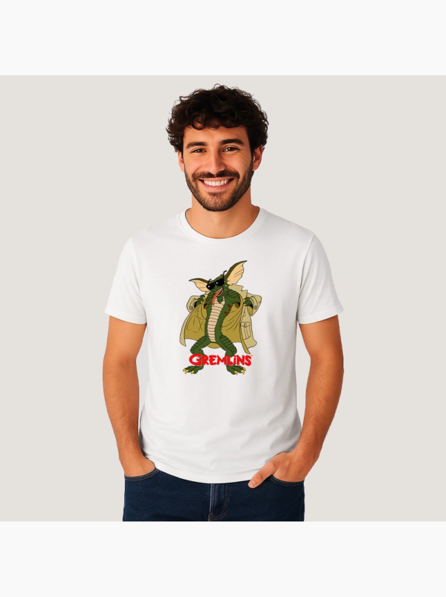 T-shirt Homme - GREMLINS 3 - Blanc