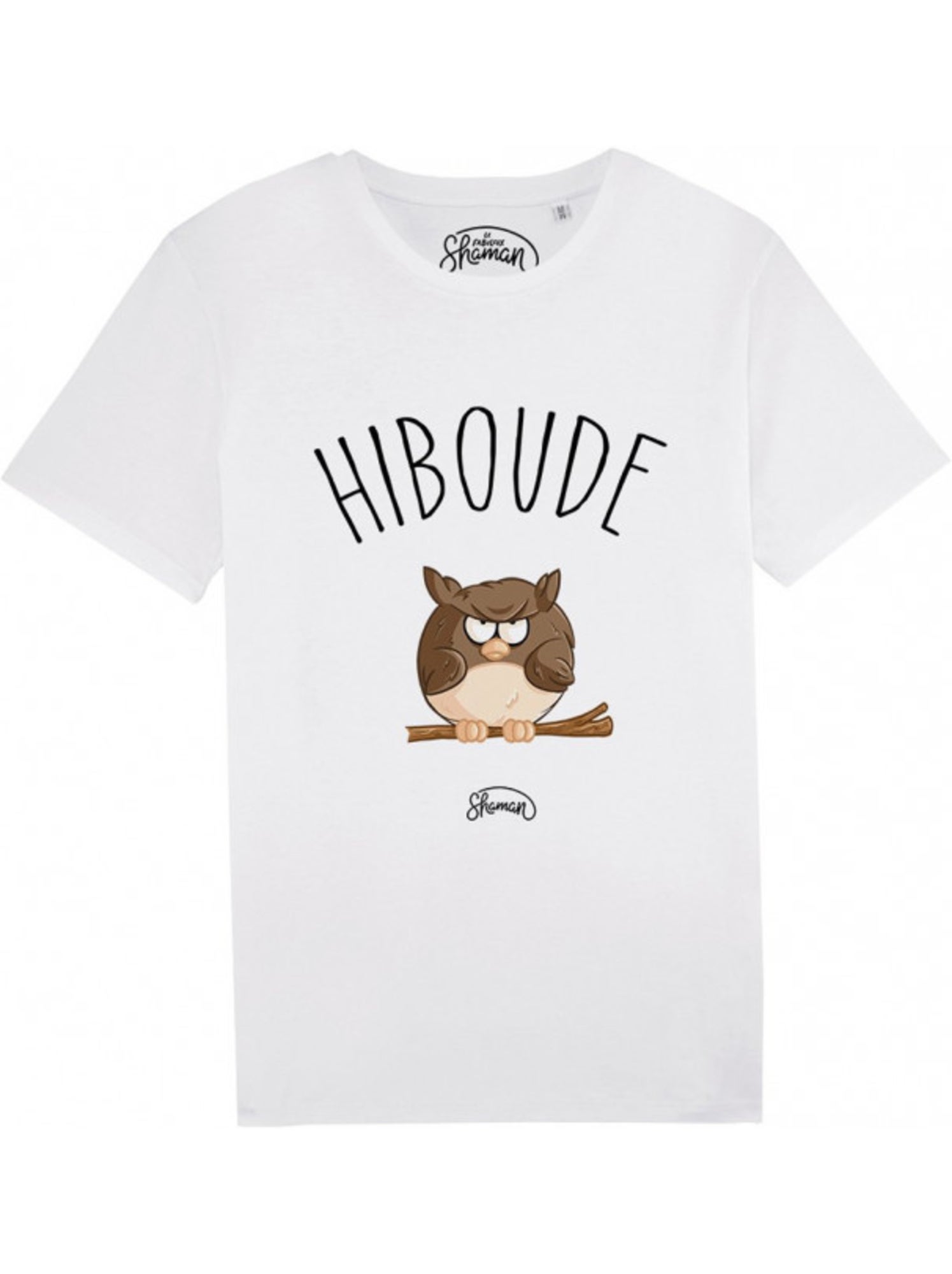 T-shirt Homme - HIBOUDE - Blanc
