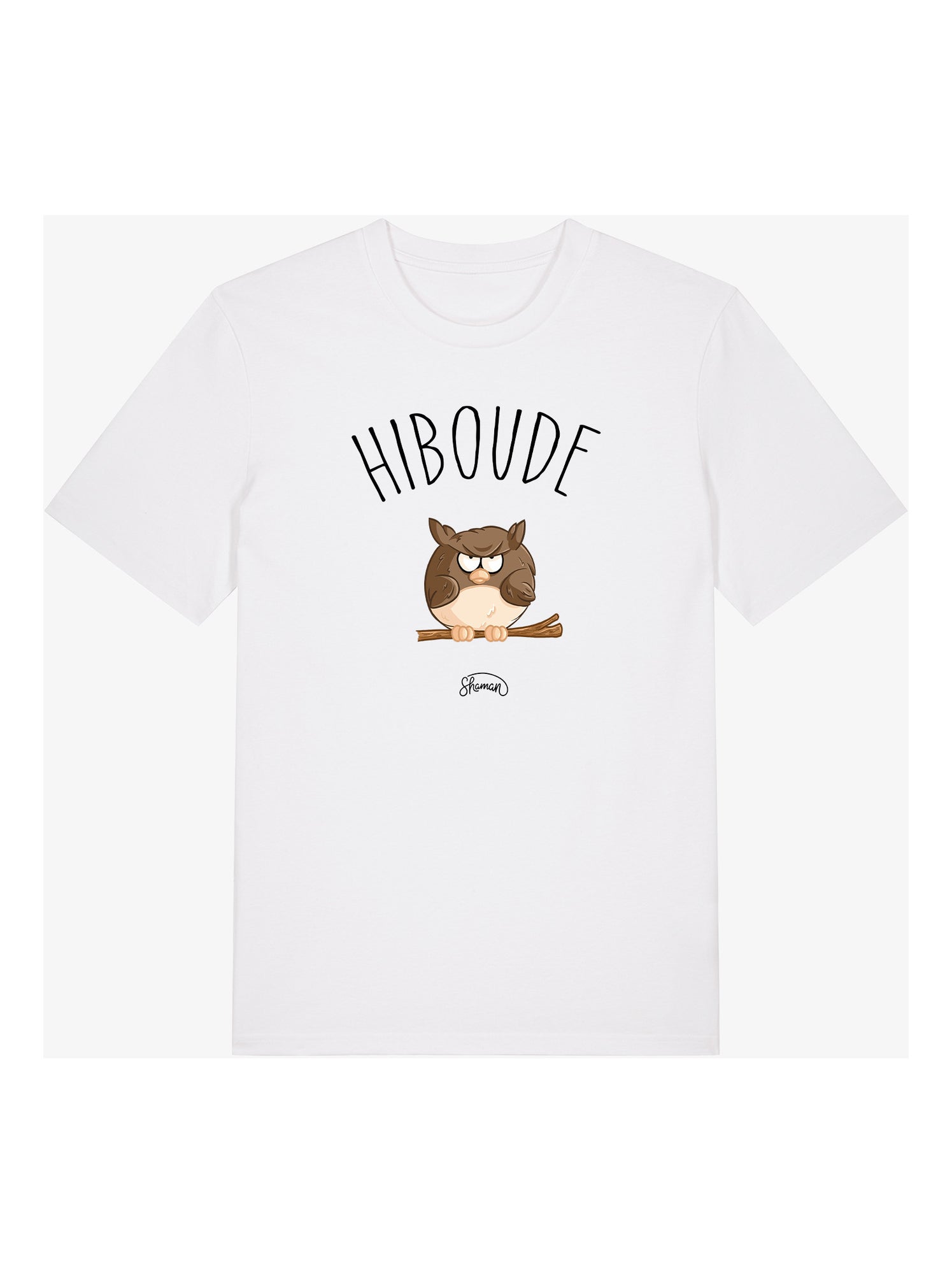 T-shirt Homme - HIBOUDE - Blanc