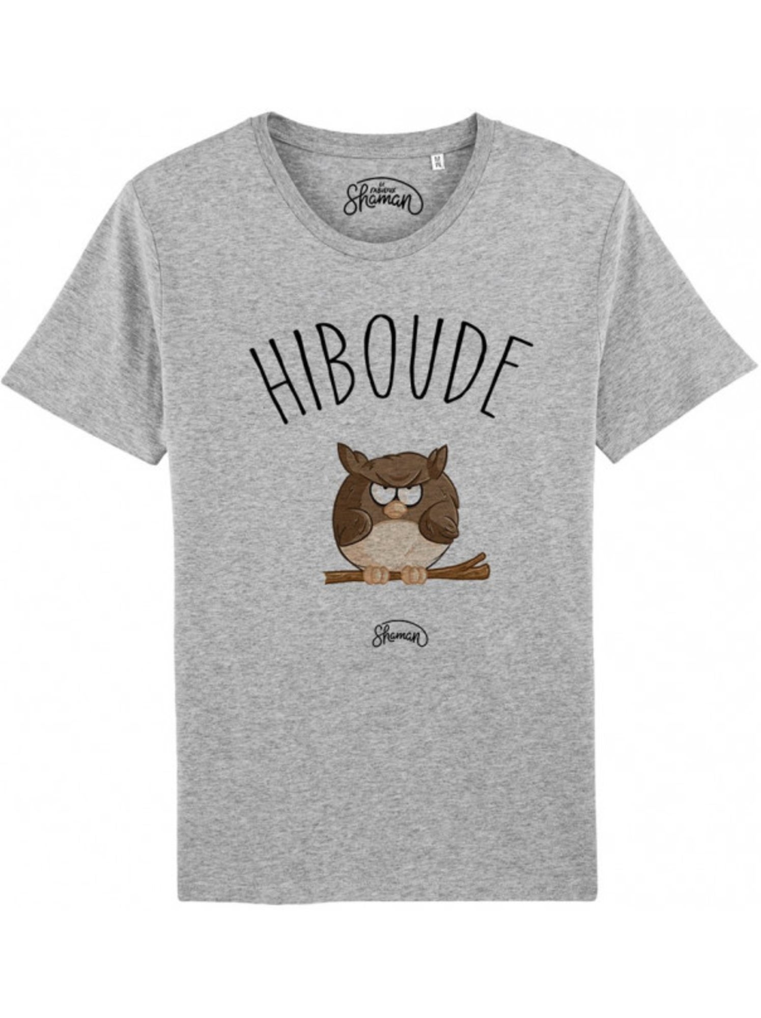 T-shirt Homme - HIBOUDE - Gris chiné
