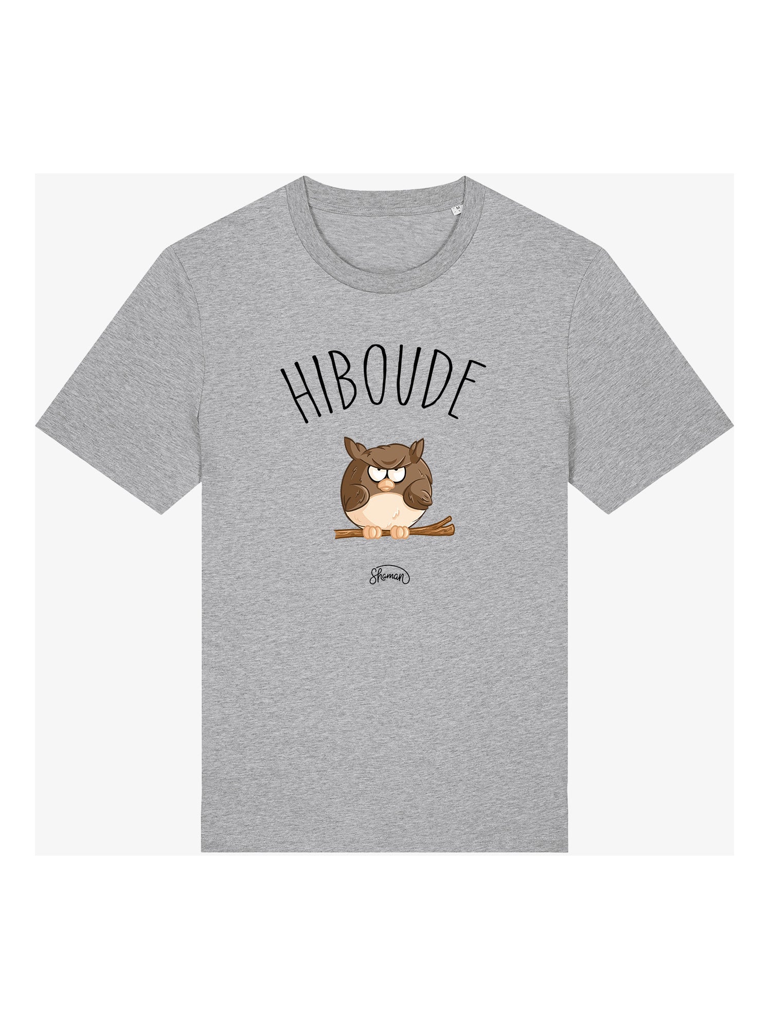 T-shirt Homme - HIBOUDE - Gris chiné