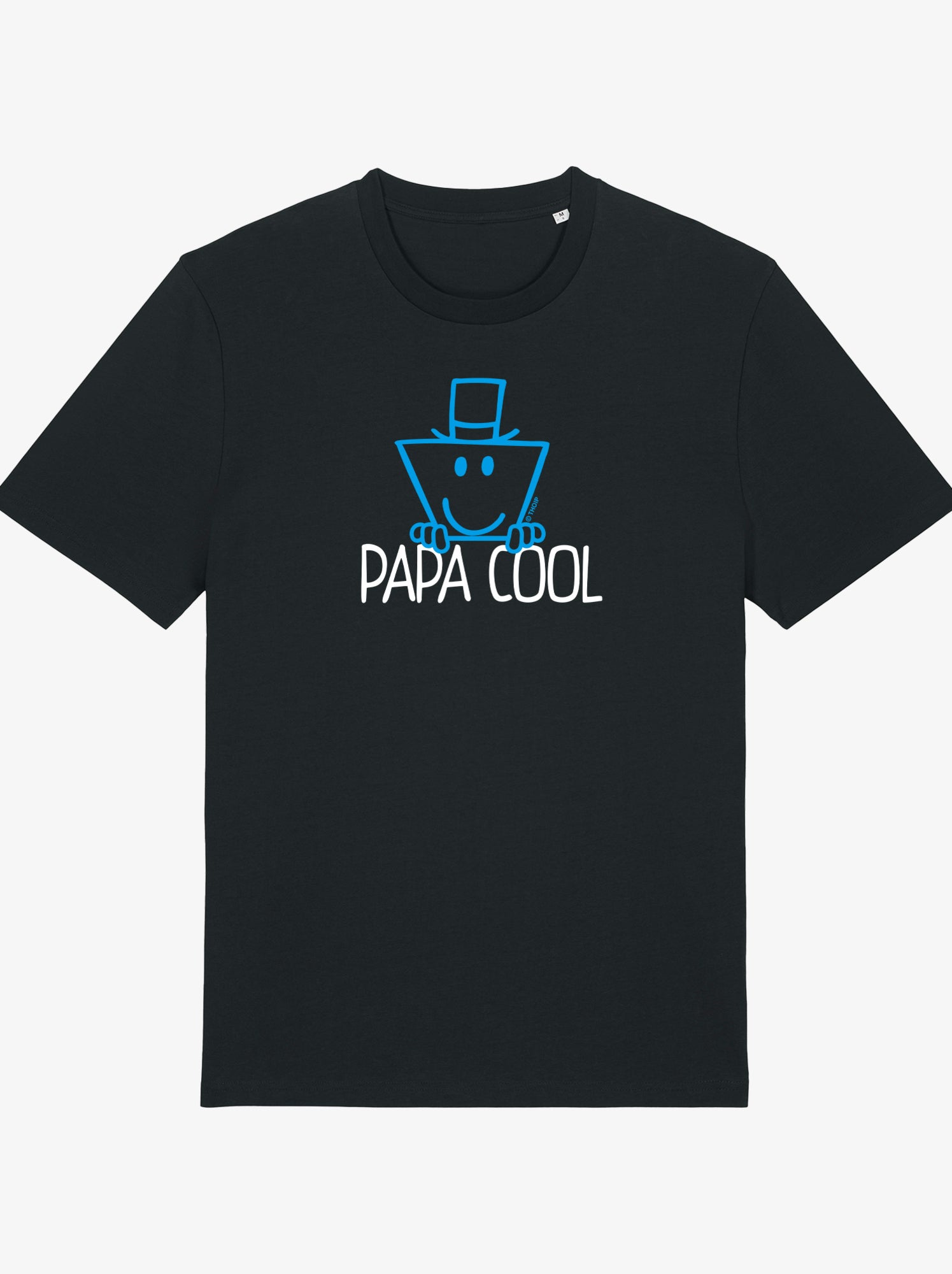 T-shirt Homme - PAPA COOL - Noir