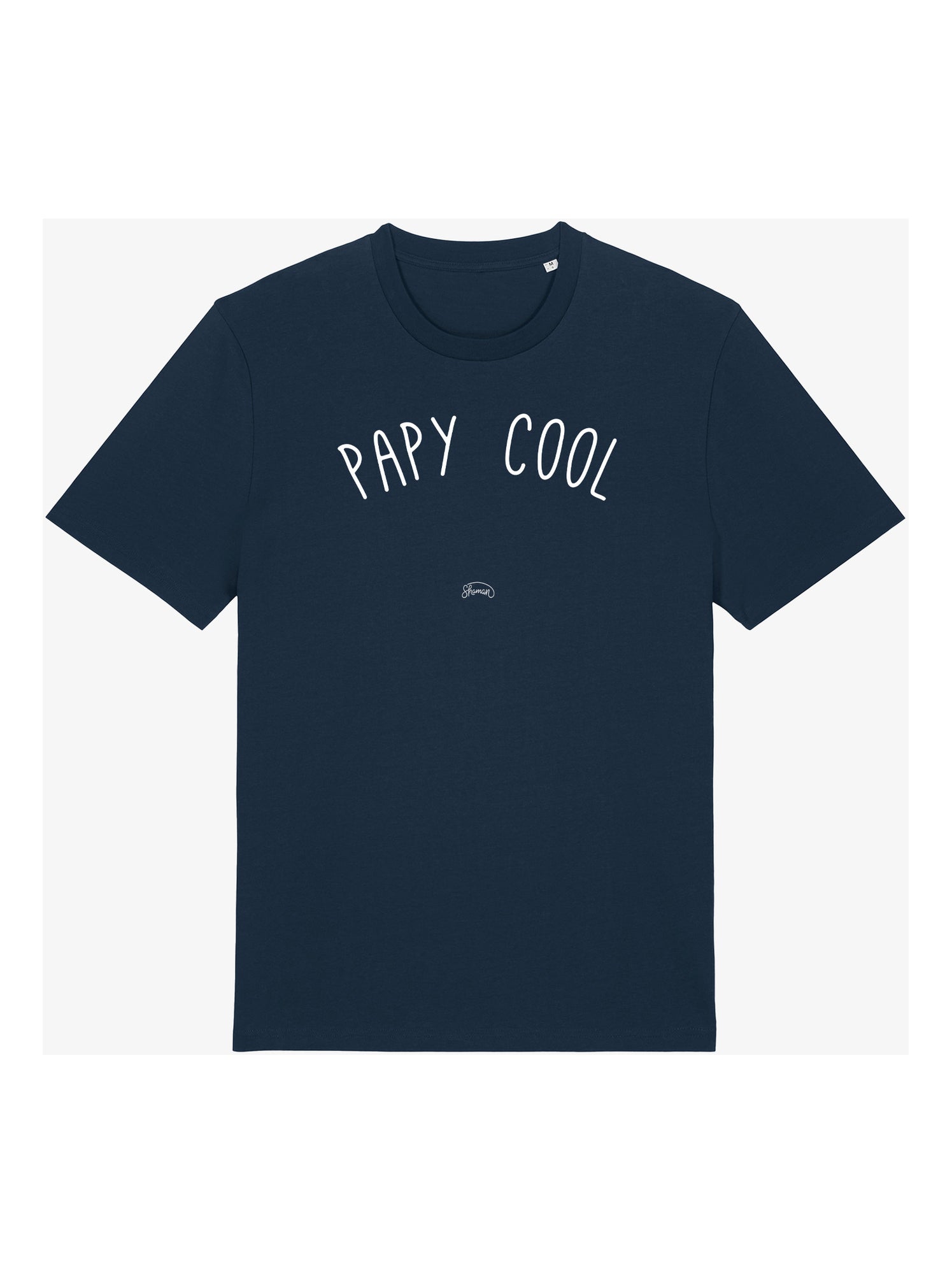 T-shirt Homme - PAPY COOL - Bleu marine