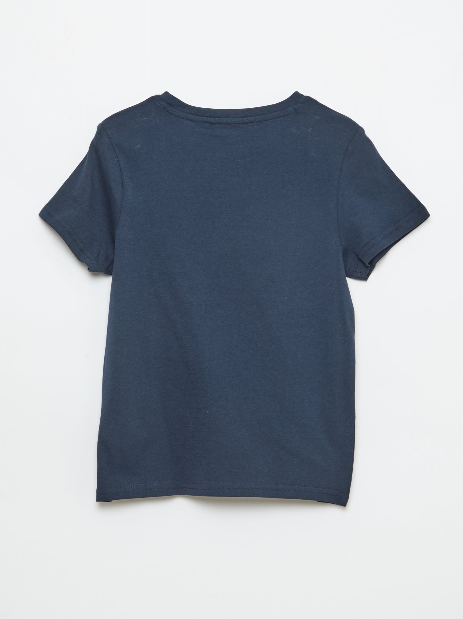 T-shirt imprimé à message - Blanc (EUP57_12)