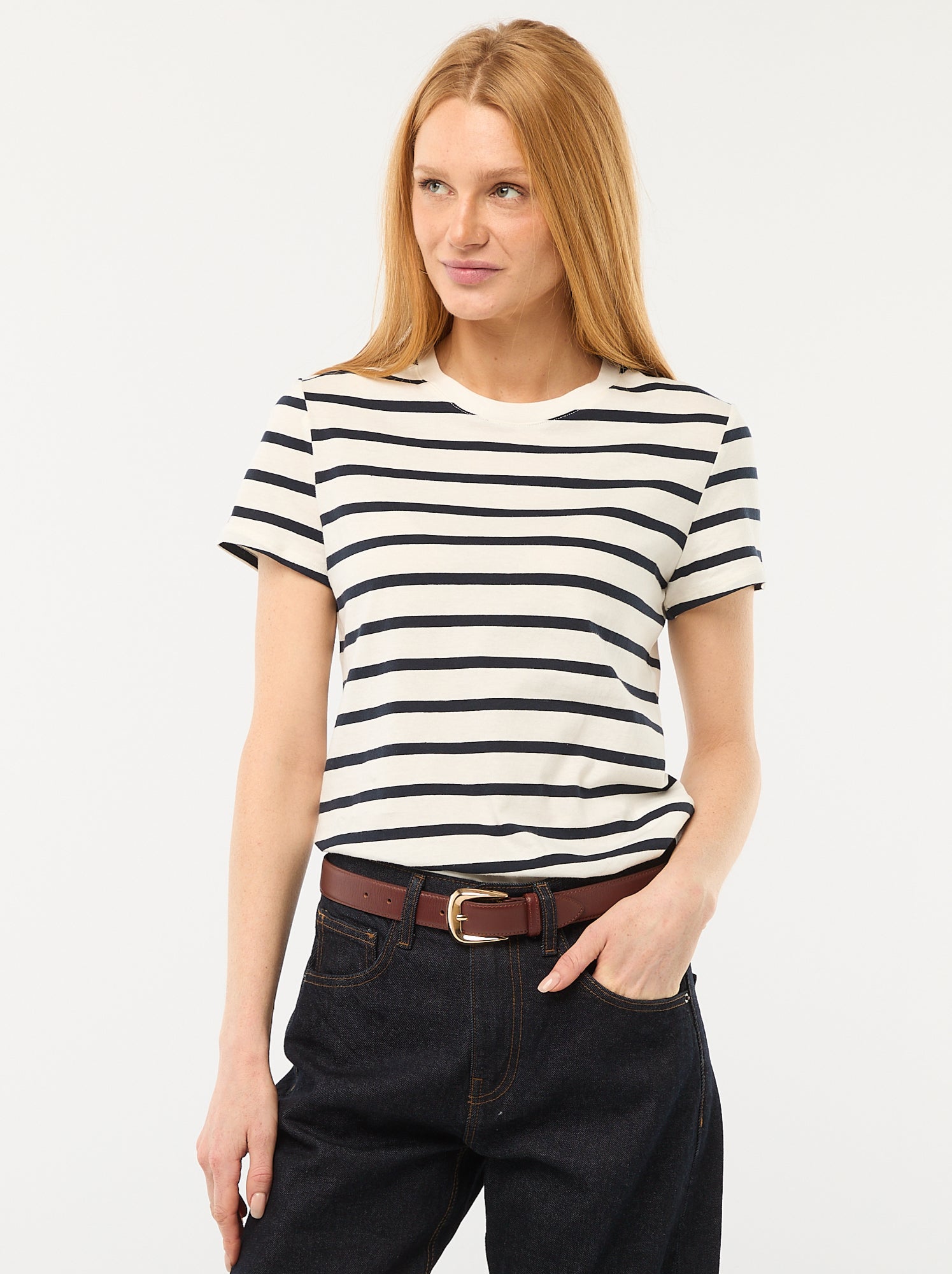 T-shirt imprimé - Blanc (CLC07_39)
