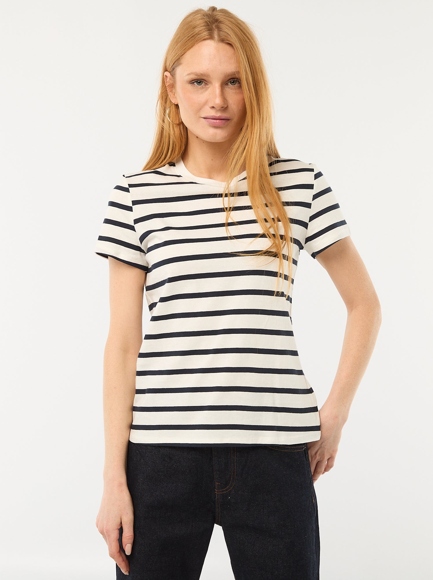 T-shirt imprimé - Blanc (CLC07_39)