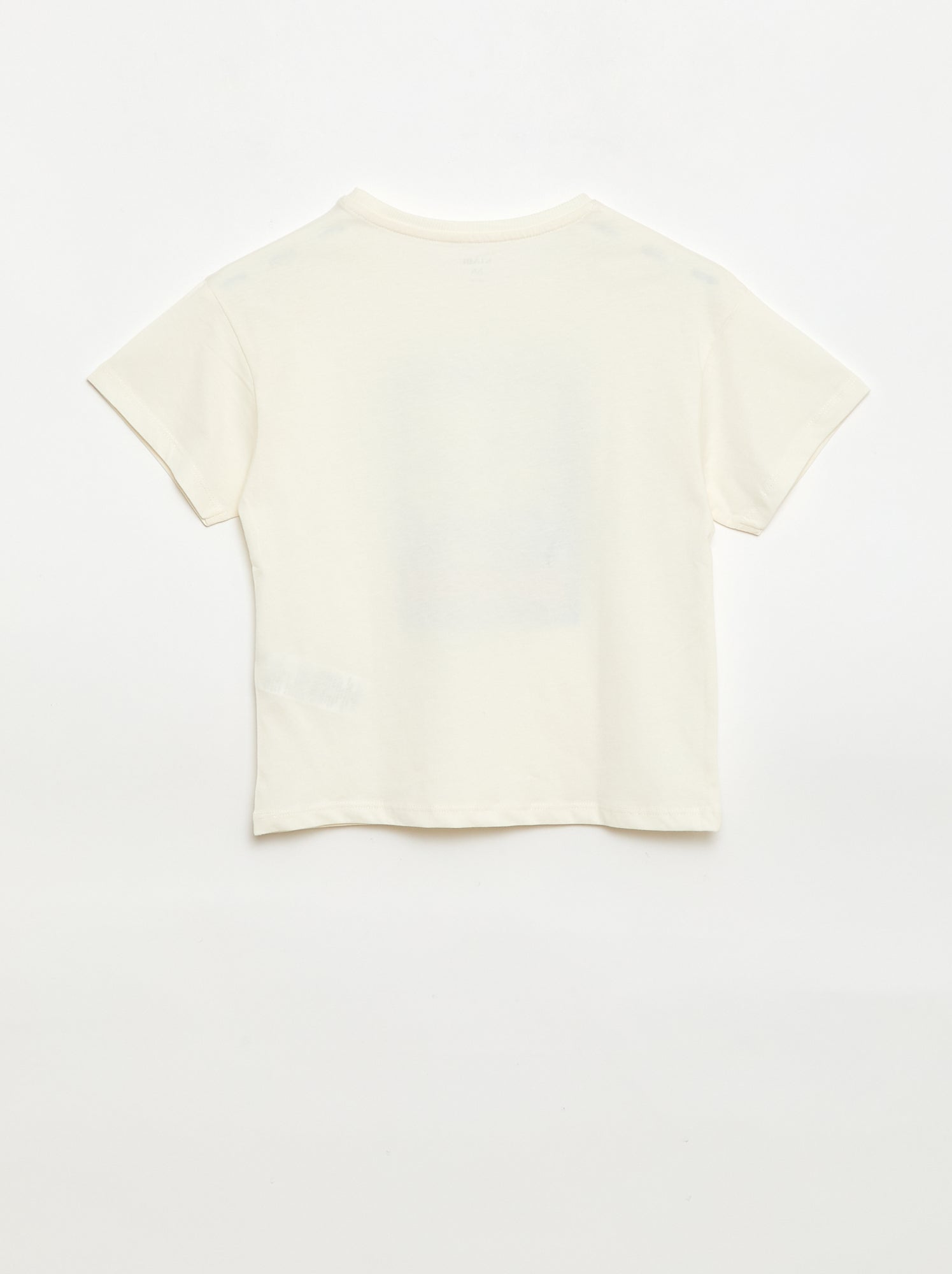 T-shirt imprimé fantaisie - Blanc (EUP65_11)