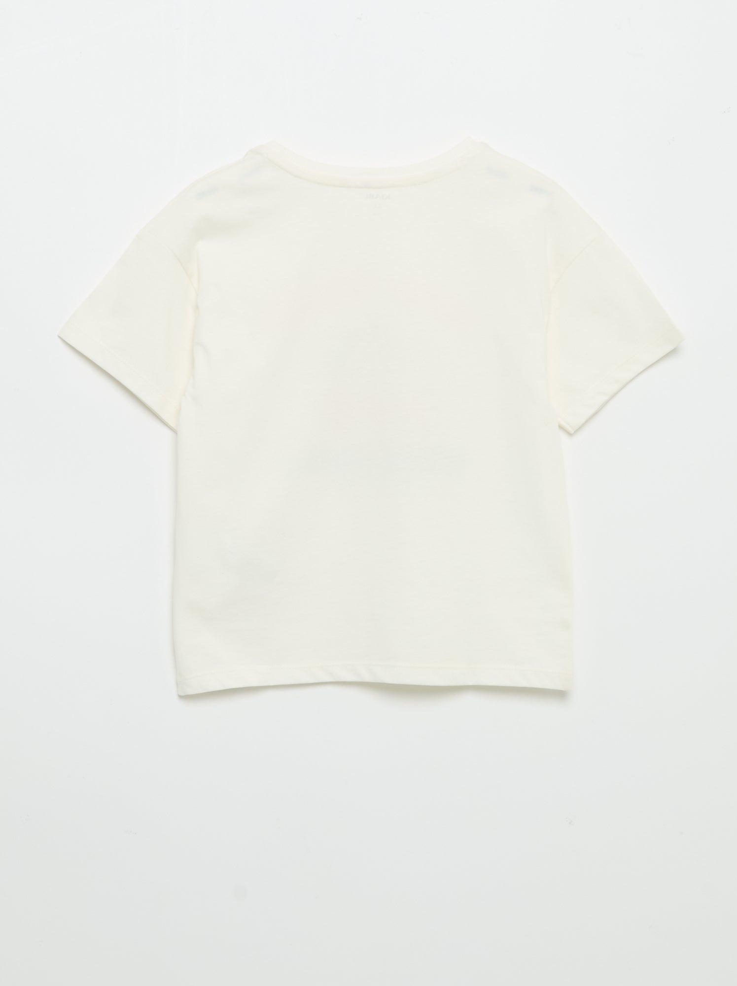 T-shirt imprimé fantaisie - Blanc (EUP65_34)