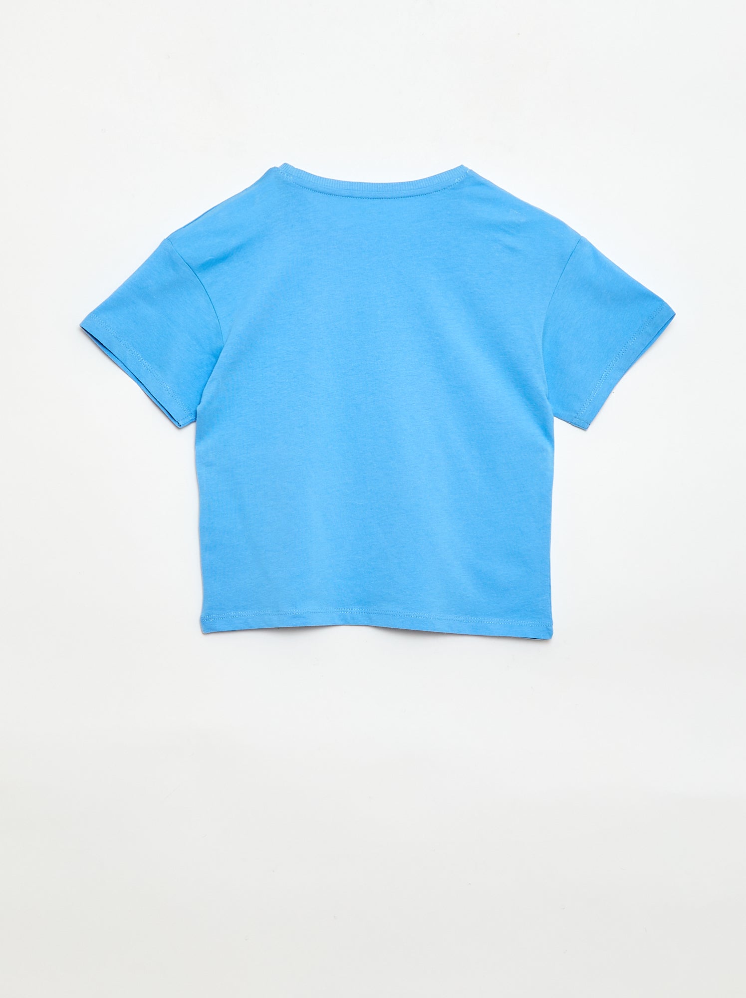 T-shirt imprimé fantaisie - Bleu