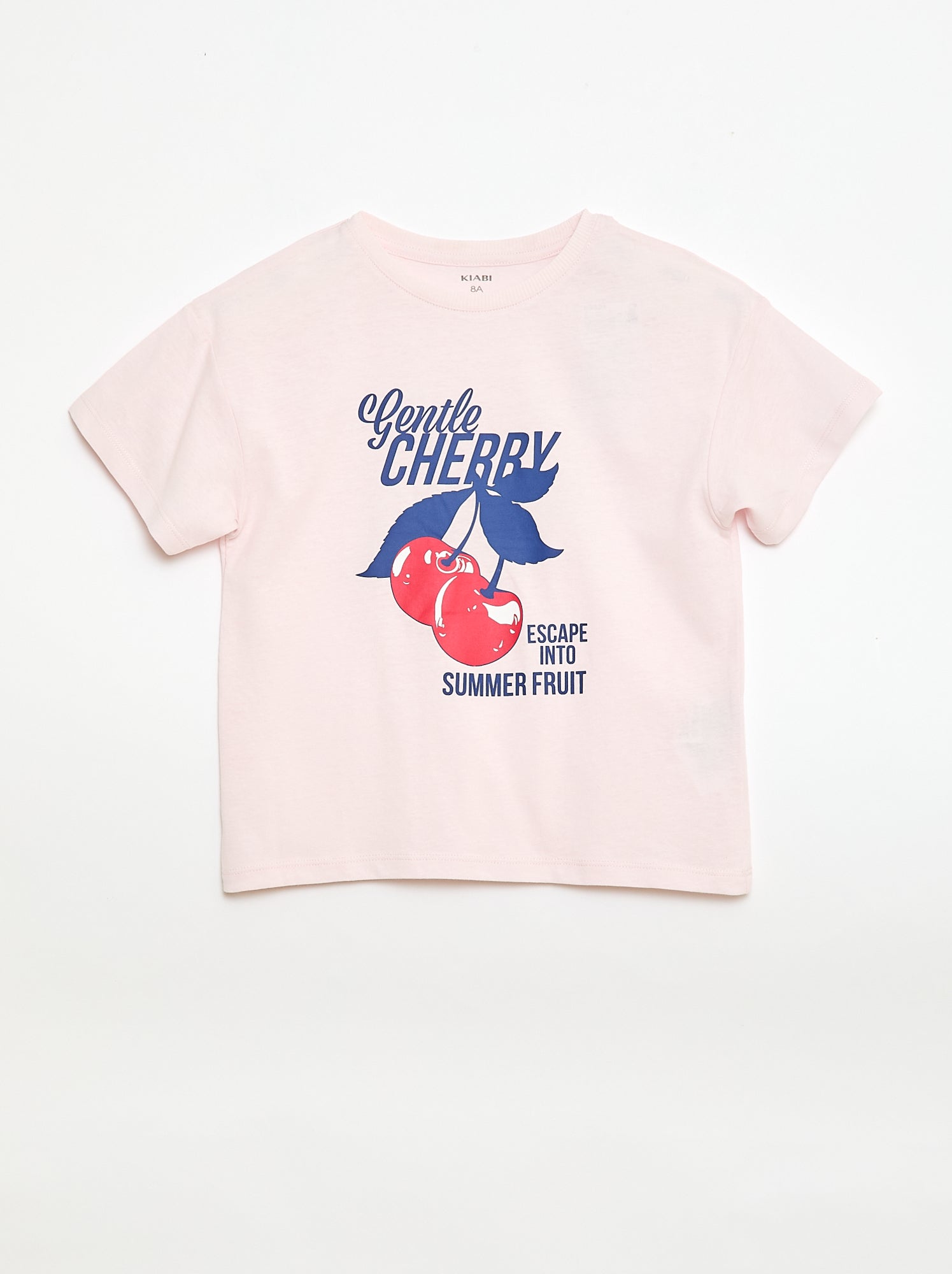 T-shirt imprimé fantaisie - Rose (EUP65_9)