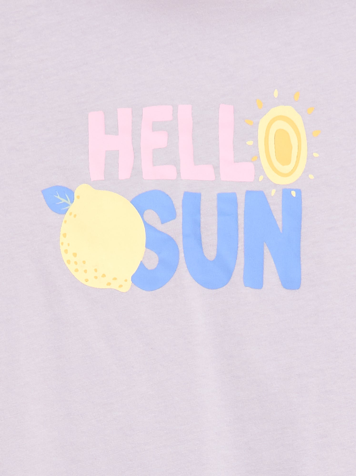 T-shirt imprimé fantaisie - Violet