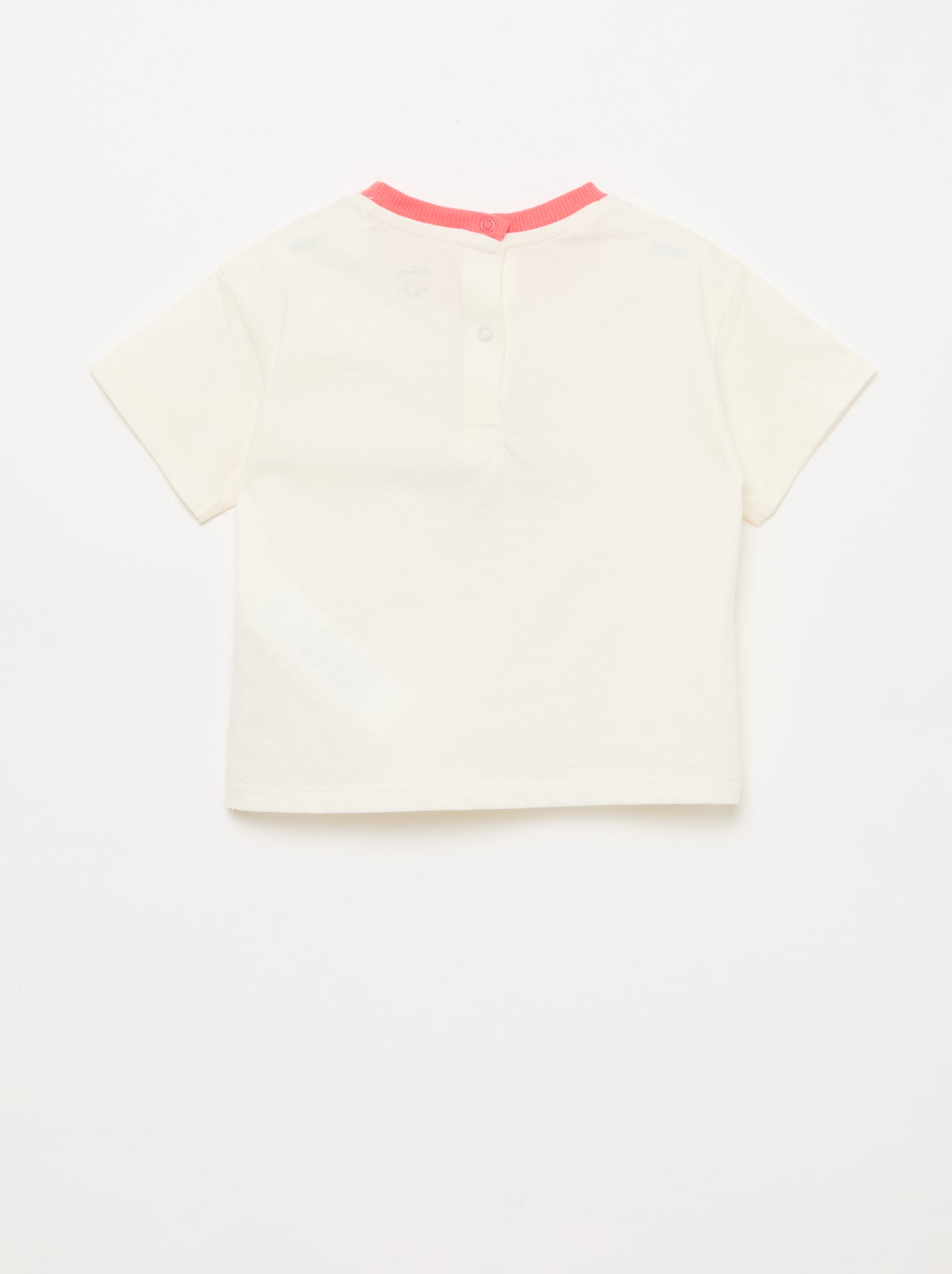 T-shirt imprimé 'Mickey' à manches courtes - Blanc