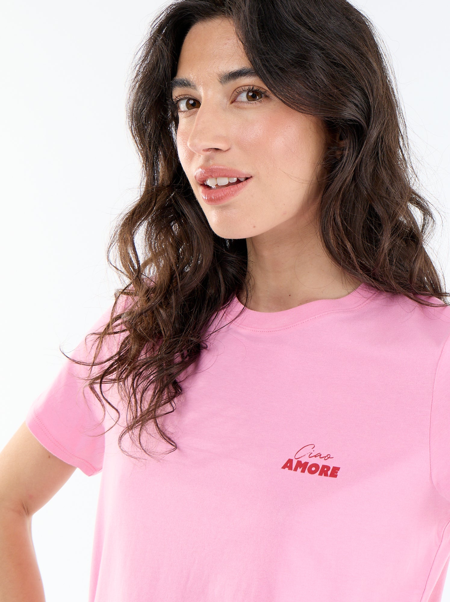 T-shirt imprimé - Rose