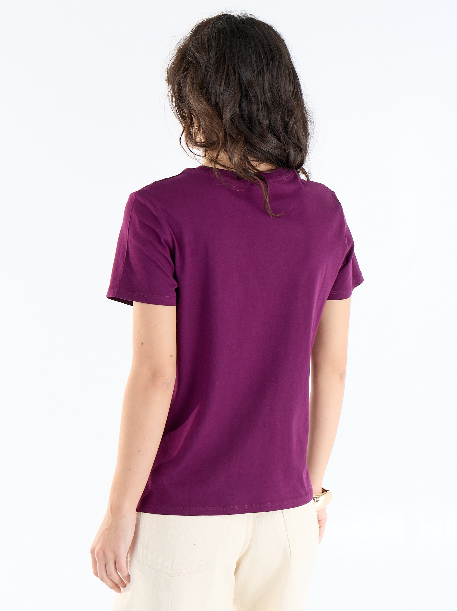 T-shirt imprimé - Violet
