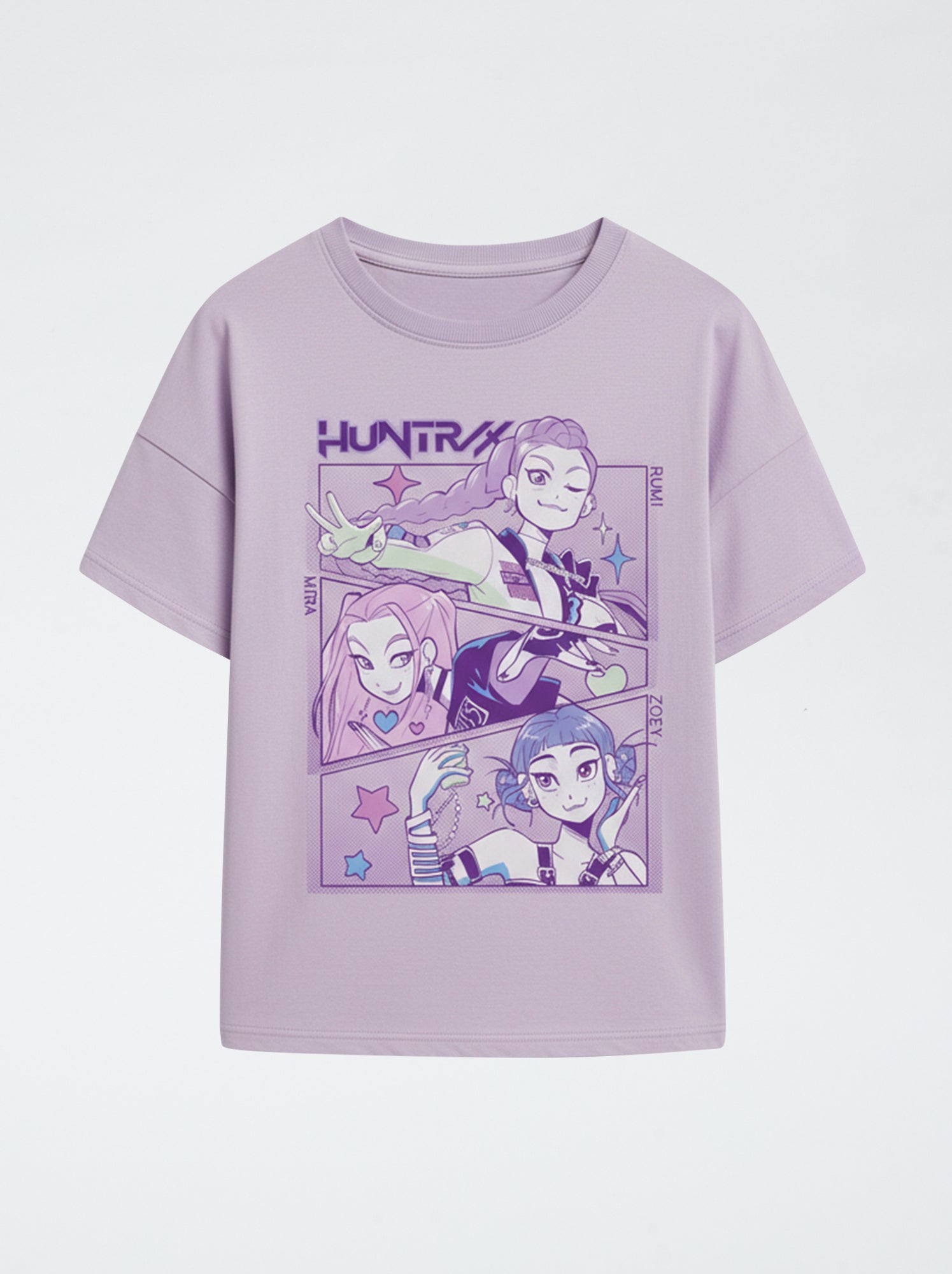T-shirt 'KPop Demon Hunters' - Violet (GEX88_2)