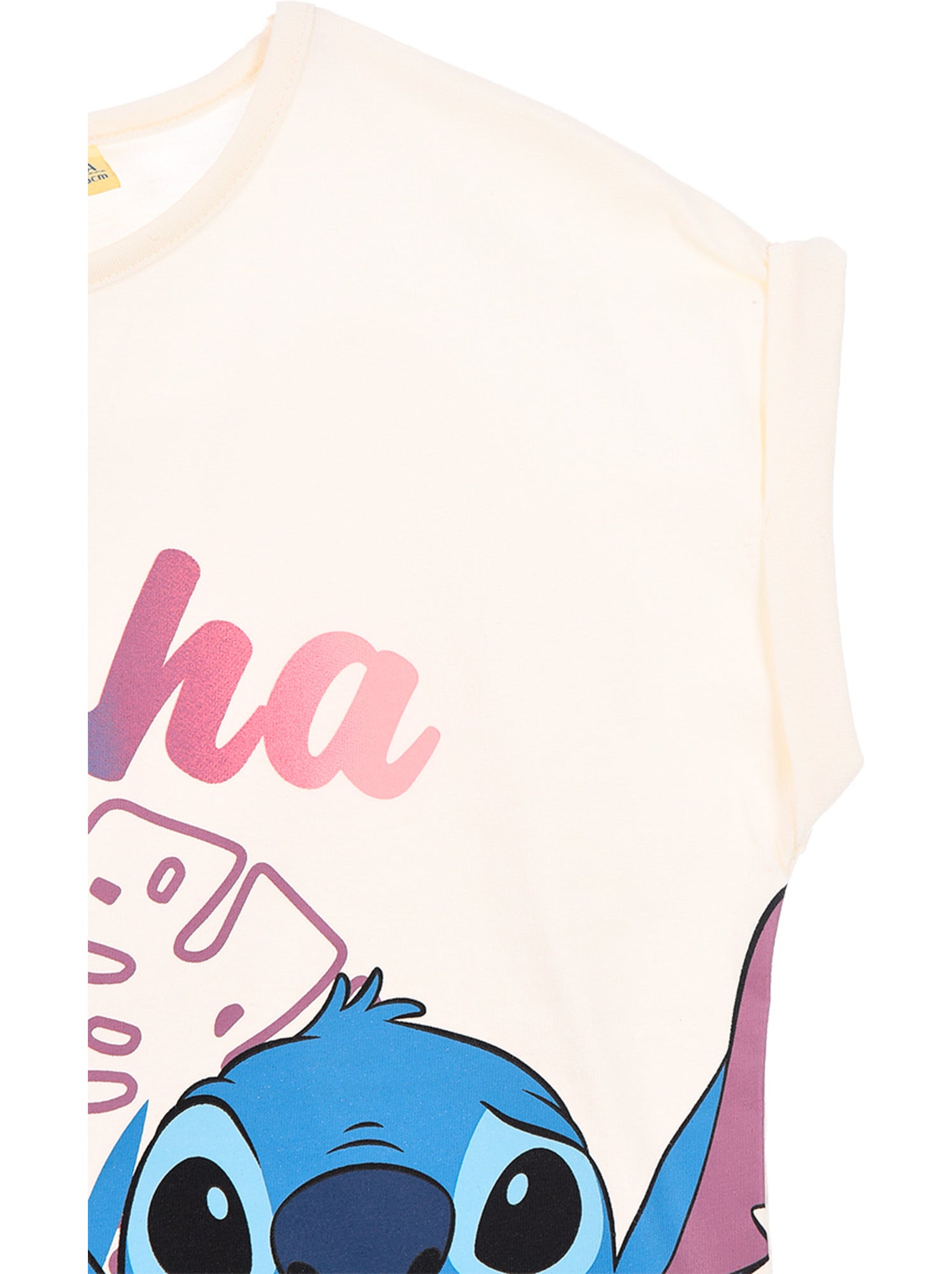 T-shirt lilo & stitch   | licence officielle - Blanc