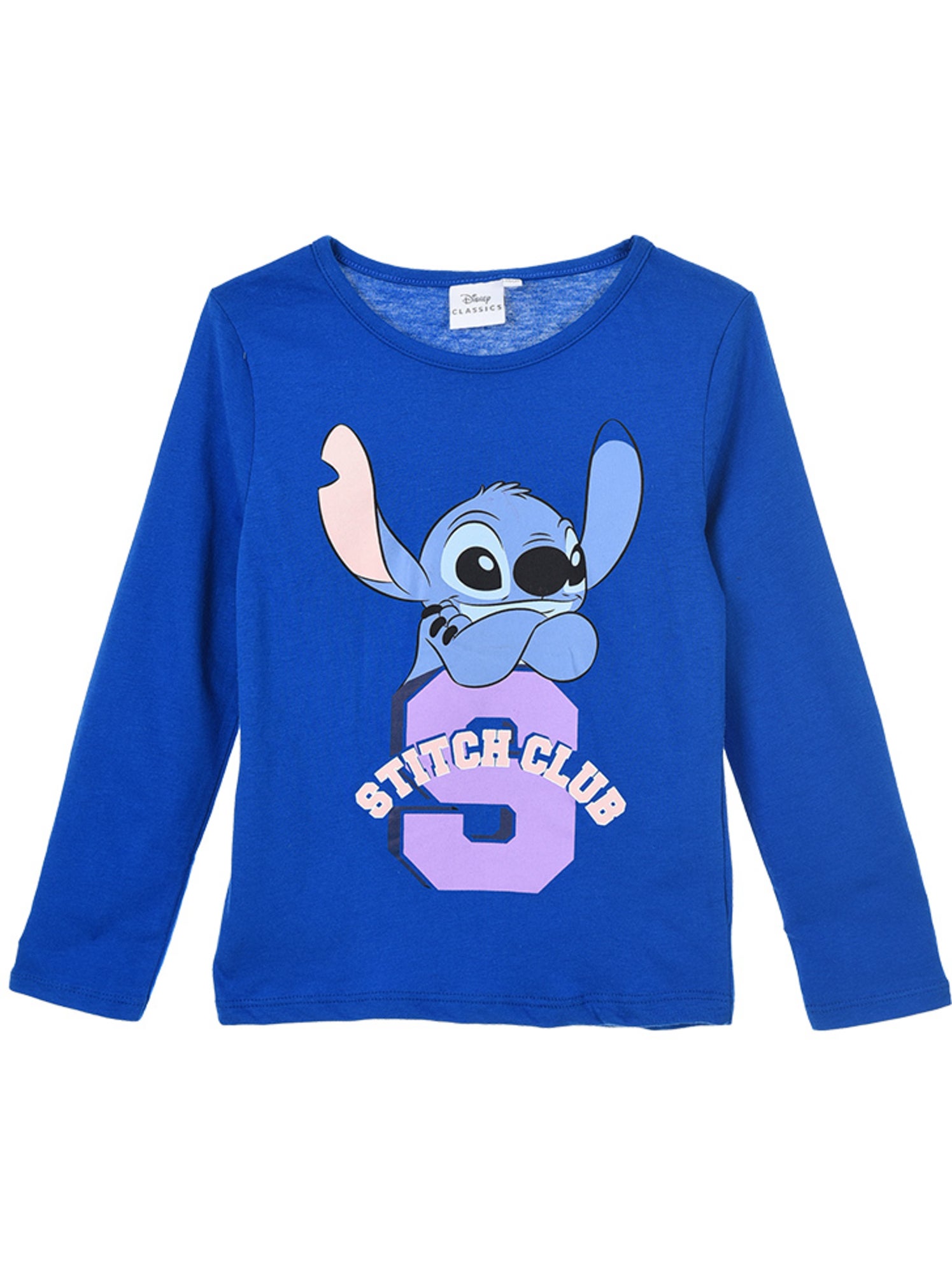 T-shirt lilo & stitch   | licence officielle - Bleu