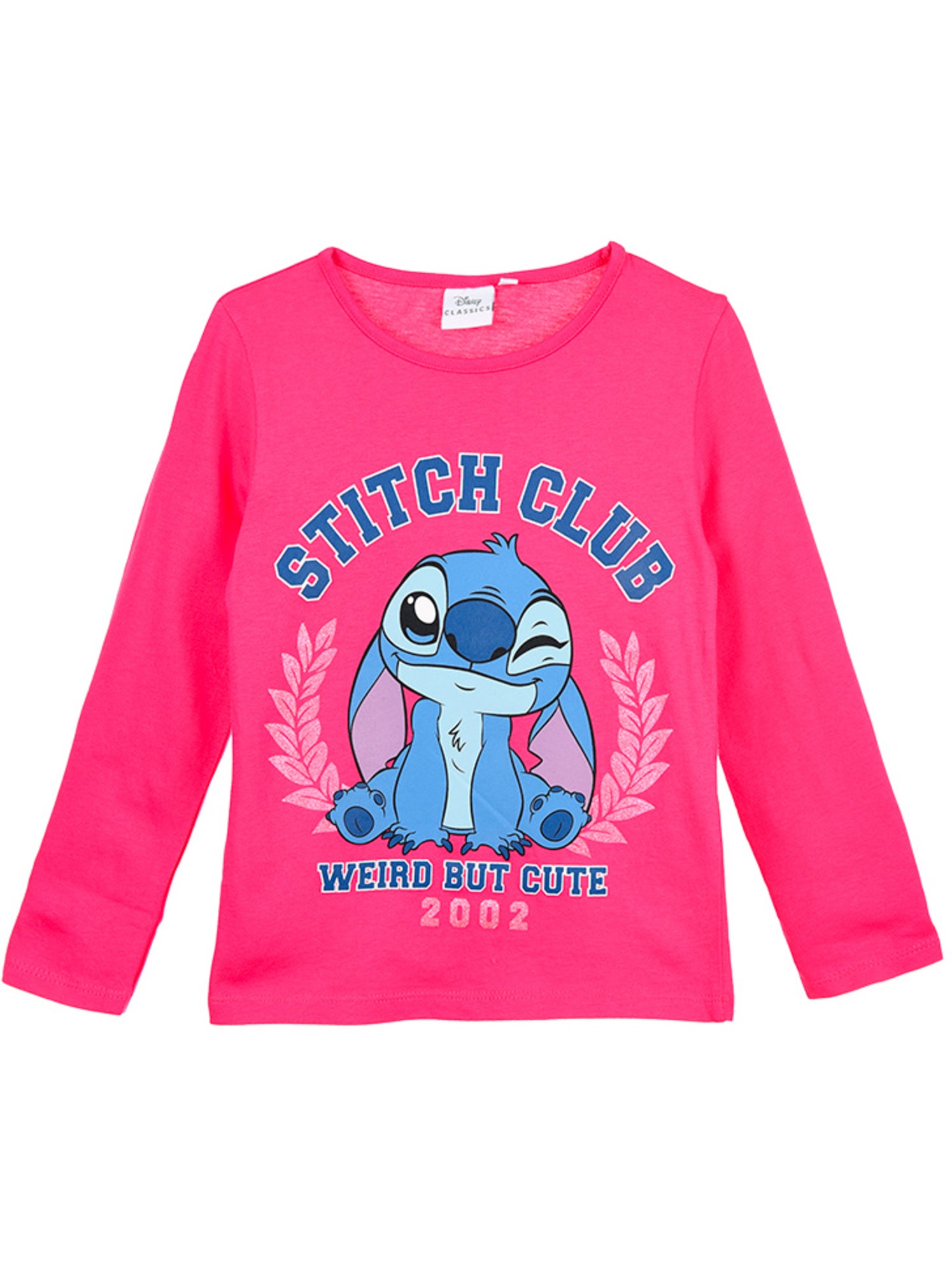 T-shirt lilo & stitch   | licence officielle - Rose