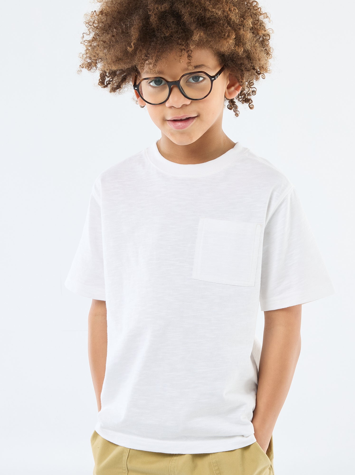 T-shirt loose - Blanc