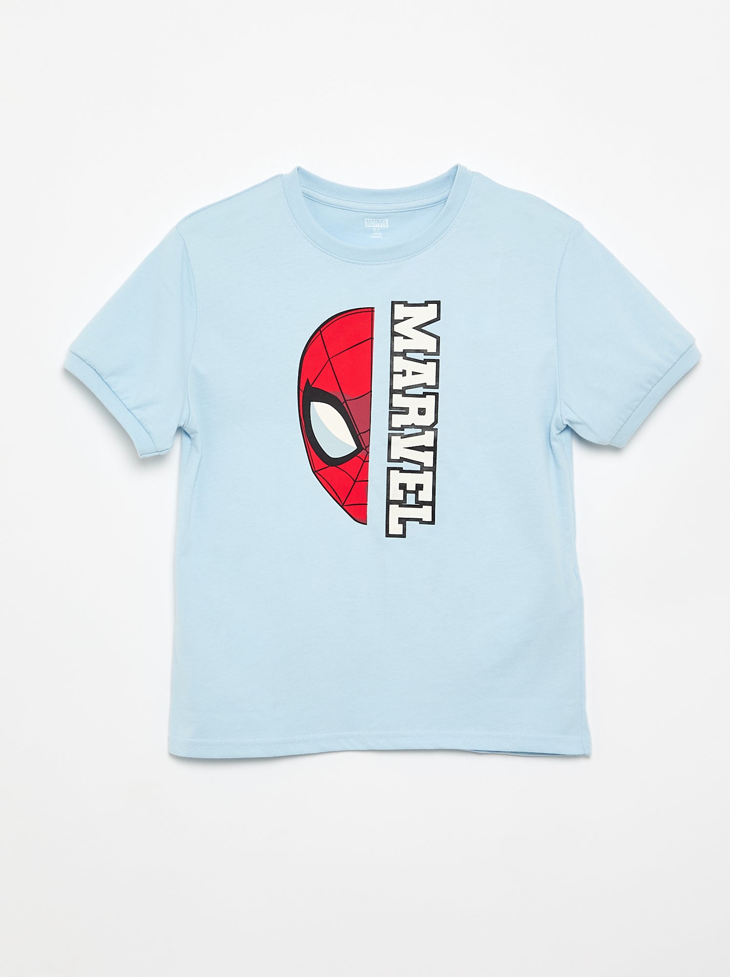 T-shirt 'Marvel' 'Spider-man' à manches longues - Bleu