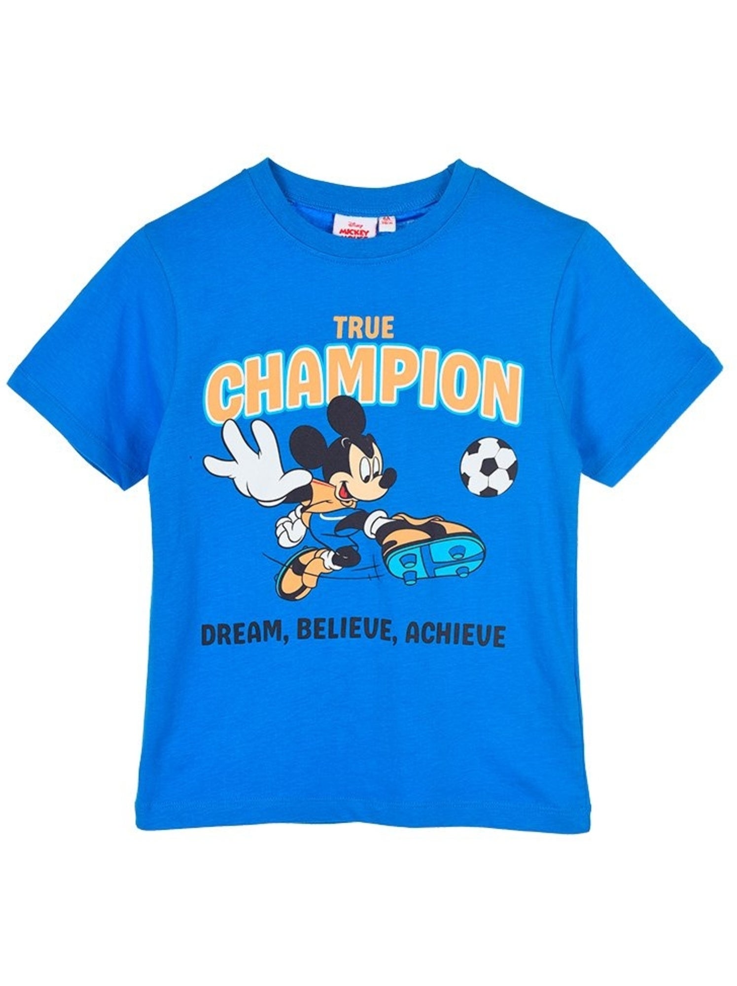 T-shirt mickey mouse| licence officielle - Bleu