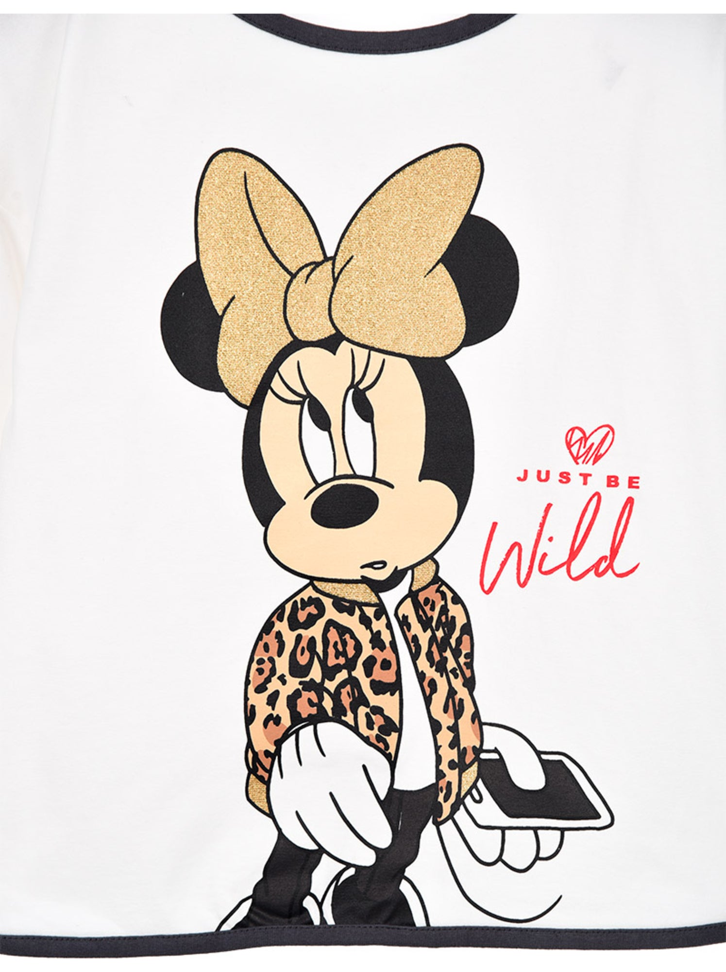T-shirt minnie mouse   | licence officielle - Blanc