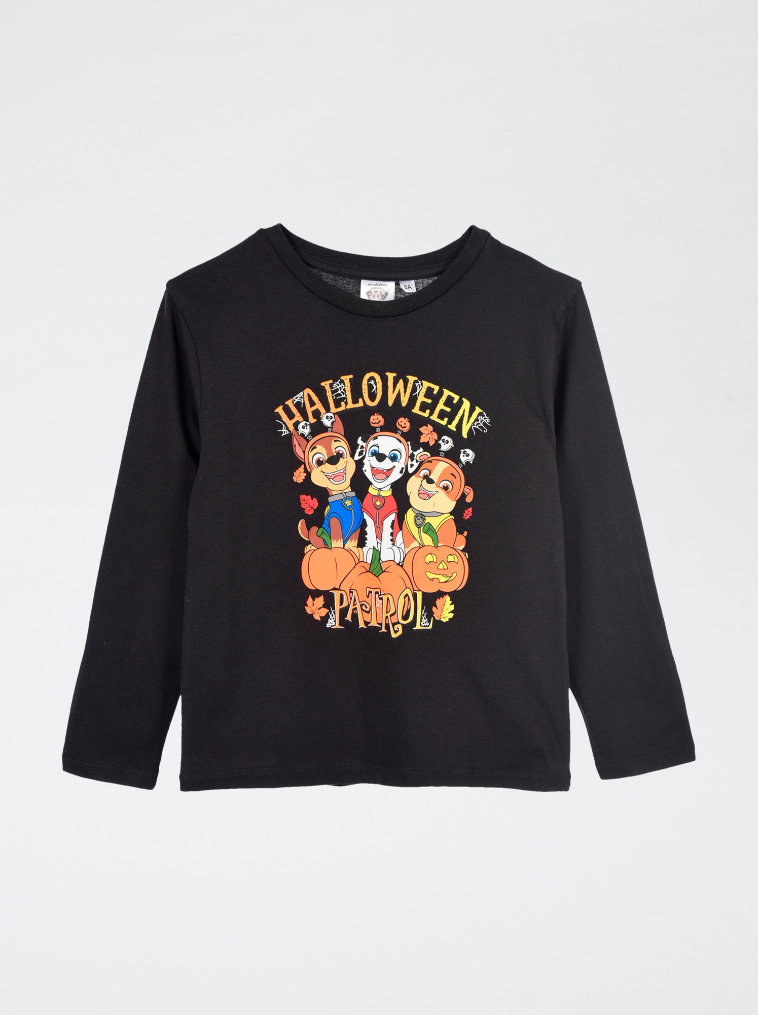 T-shirt 'Pat' Patrouille' Halloween - Noir