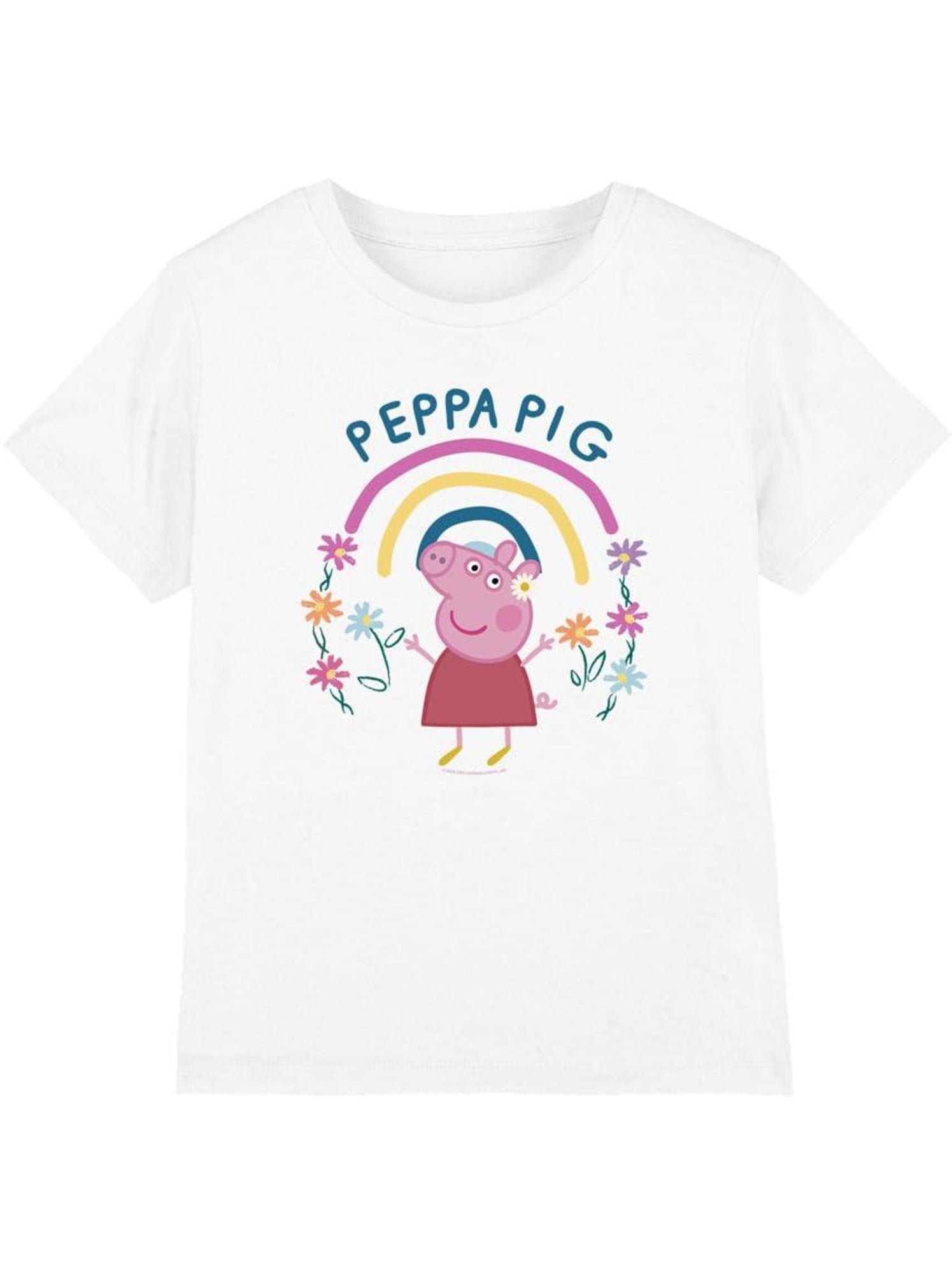 T-shirt - peppa pig - Blanc