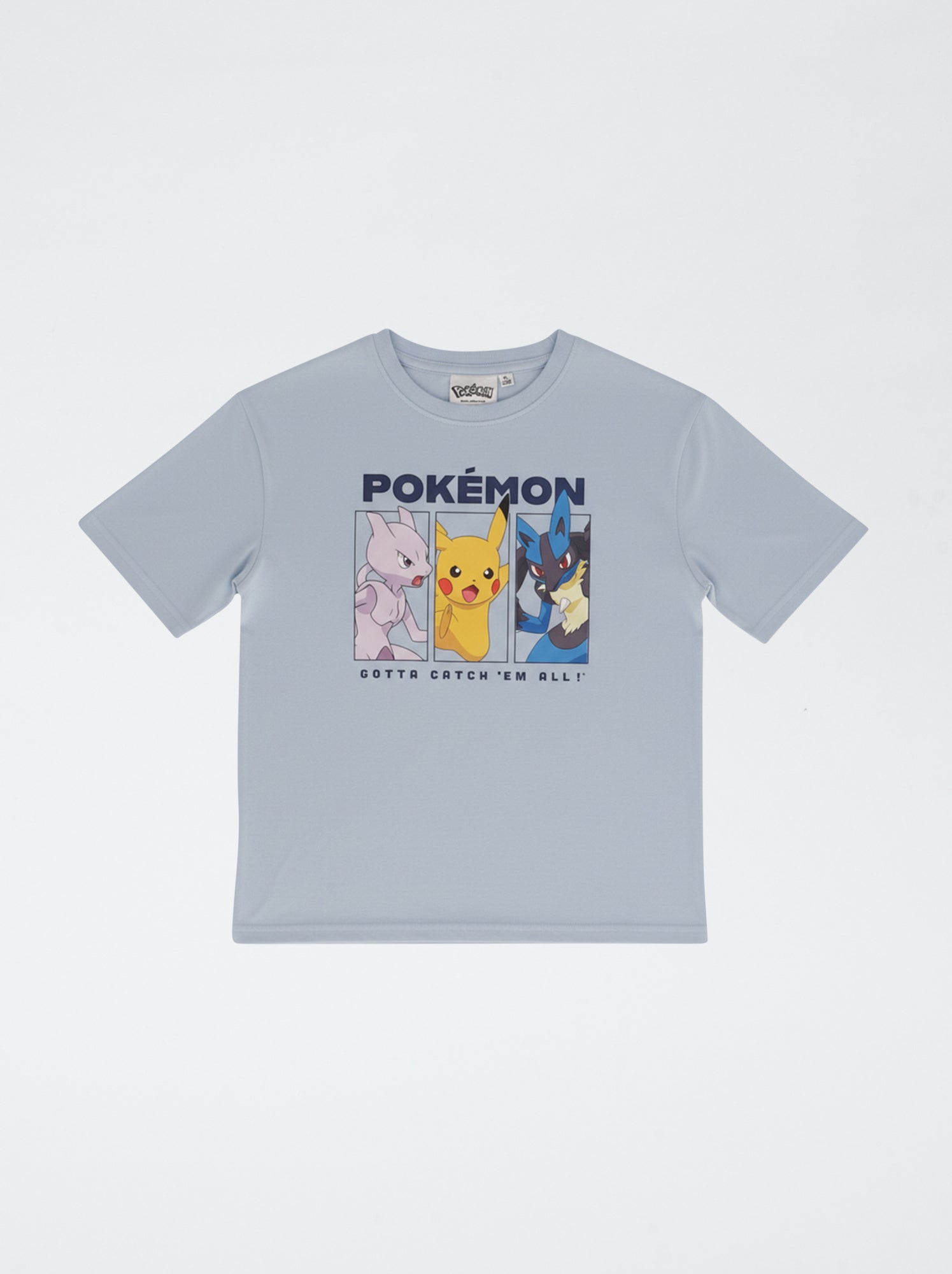 T-shirt 'Pokémon' à manches courtes - Bleu