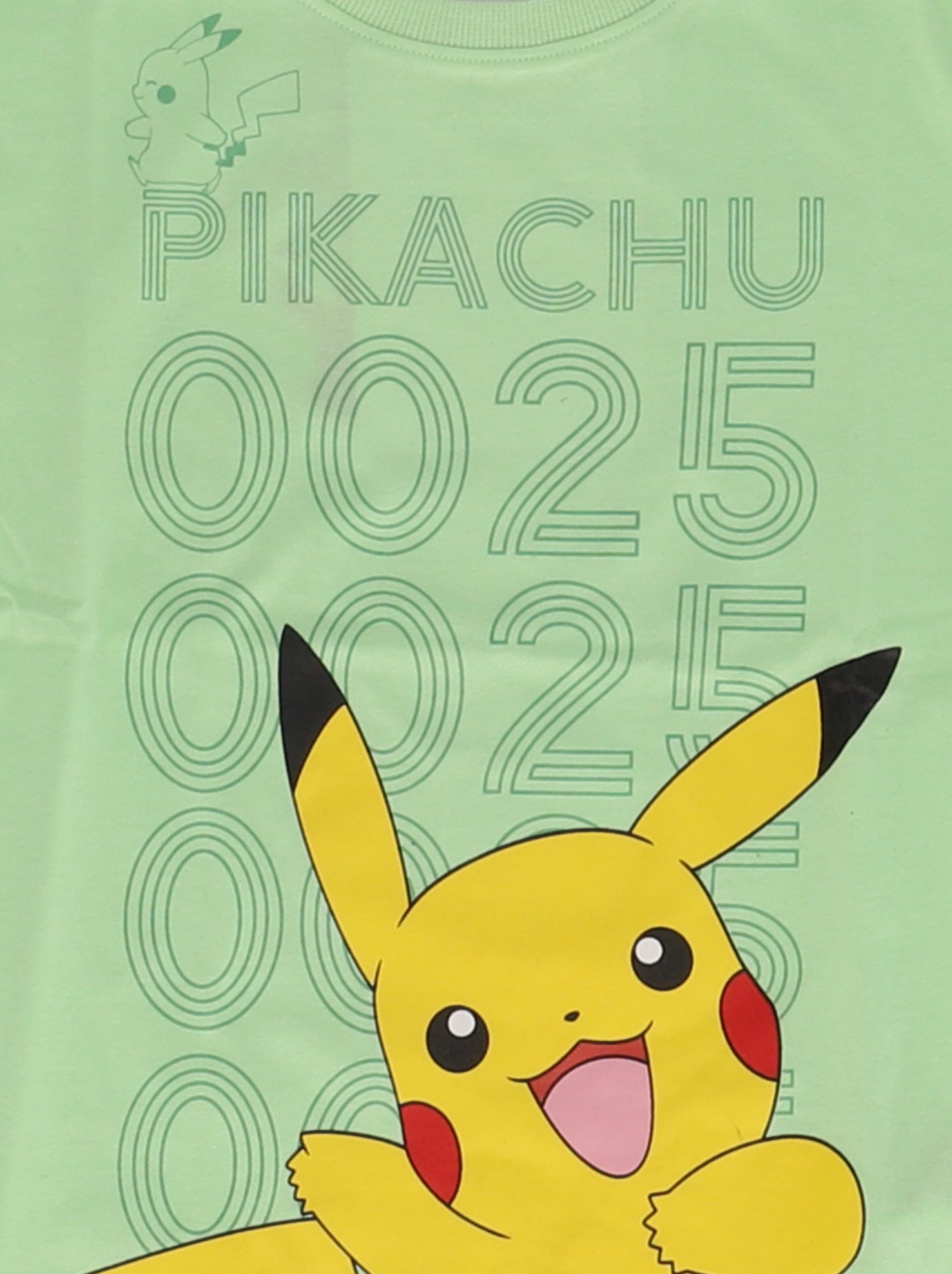 T-shirt 'Pokémon' à manches courtes - Vert