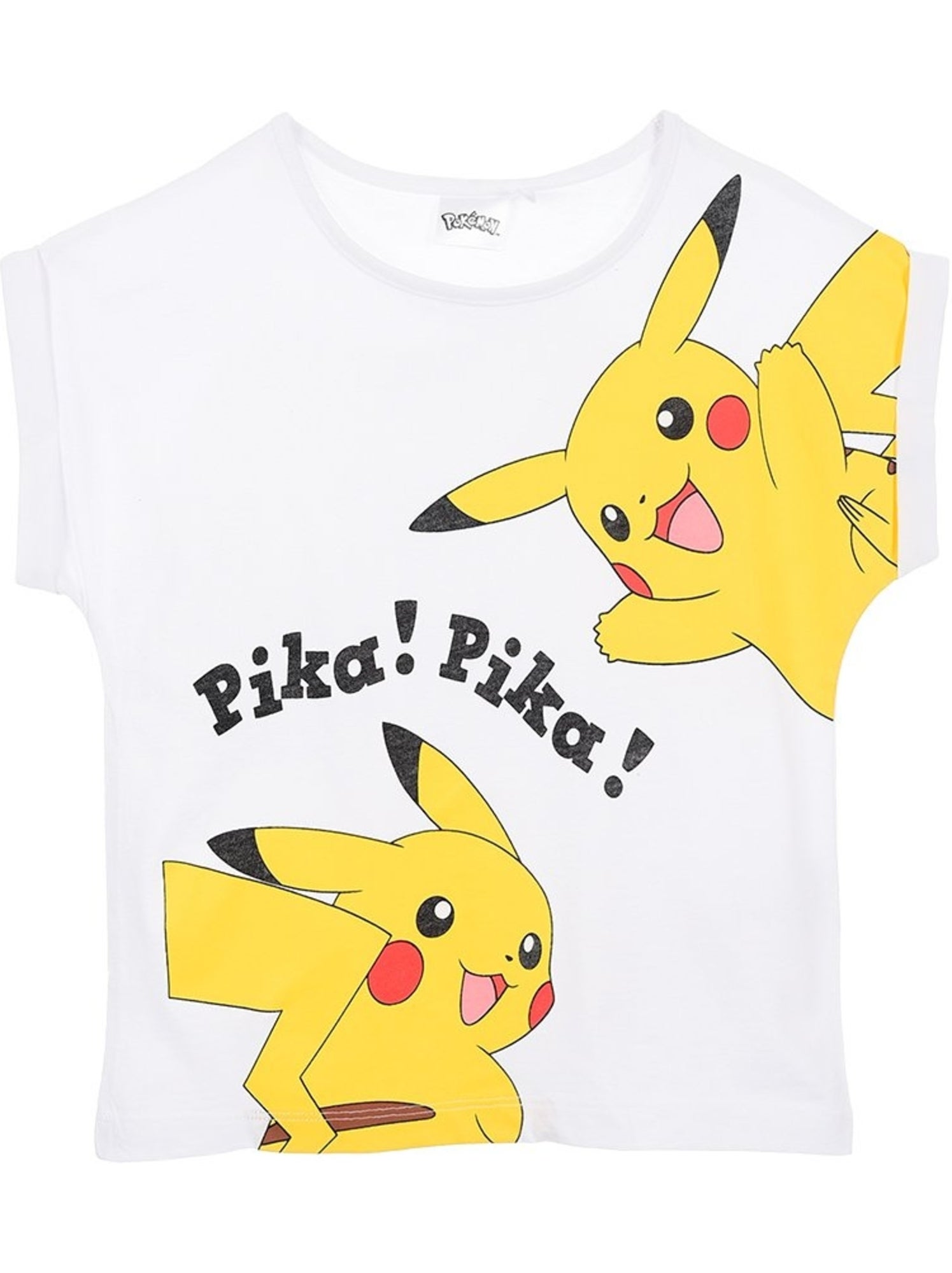 T-Shirt Pokemon | Licence Officielle - Blanc