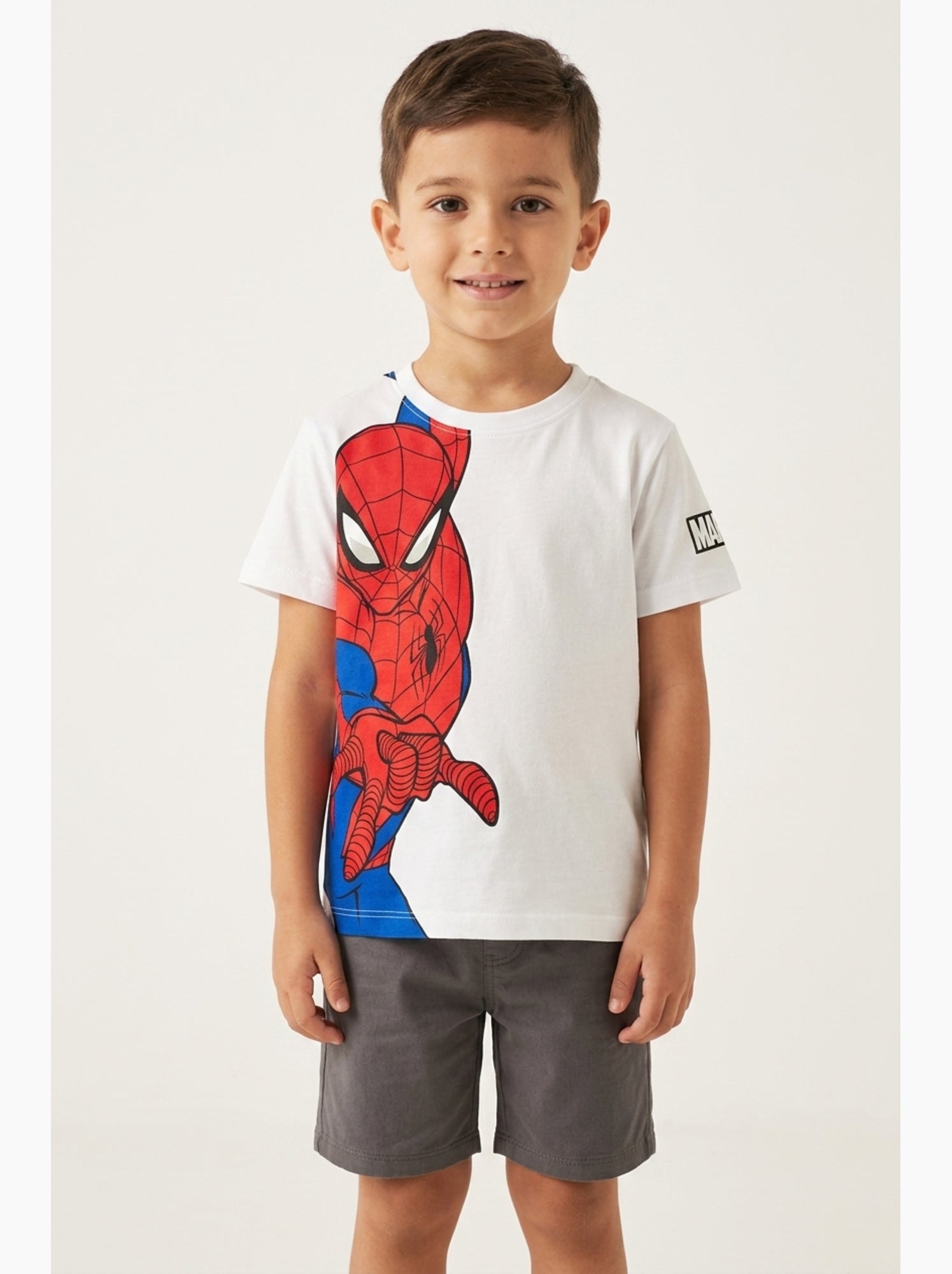 T-shirt spider-man  | licence officielle - Blanc