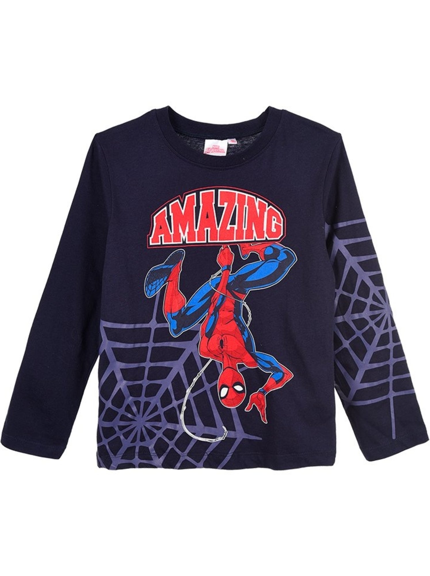 T-shirt spiderman| licence officielle - Bleu
