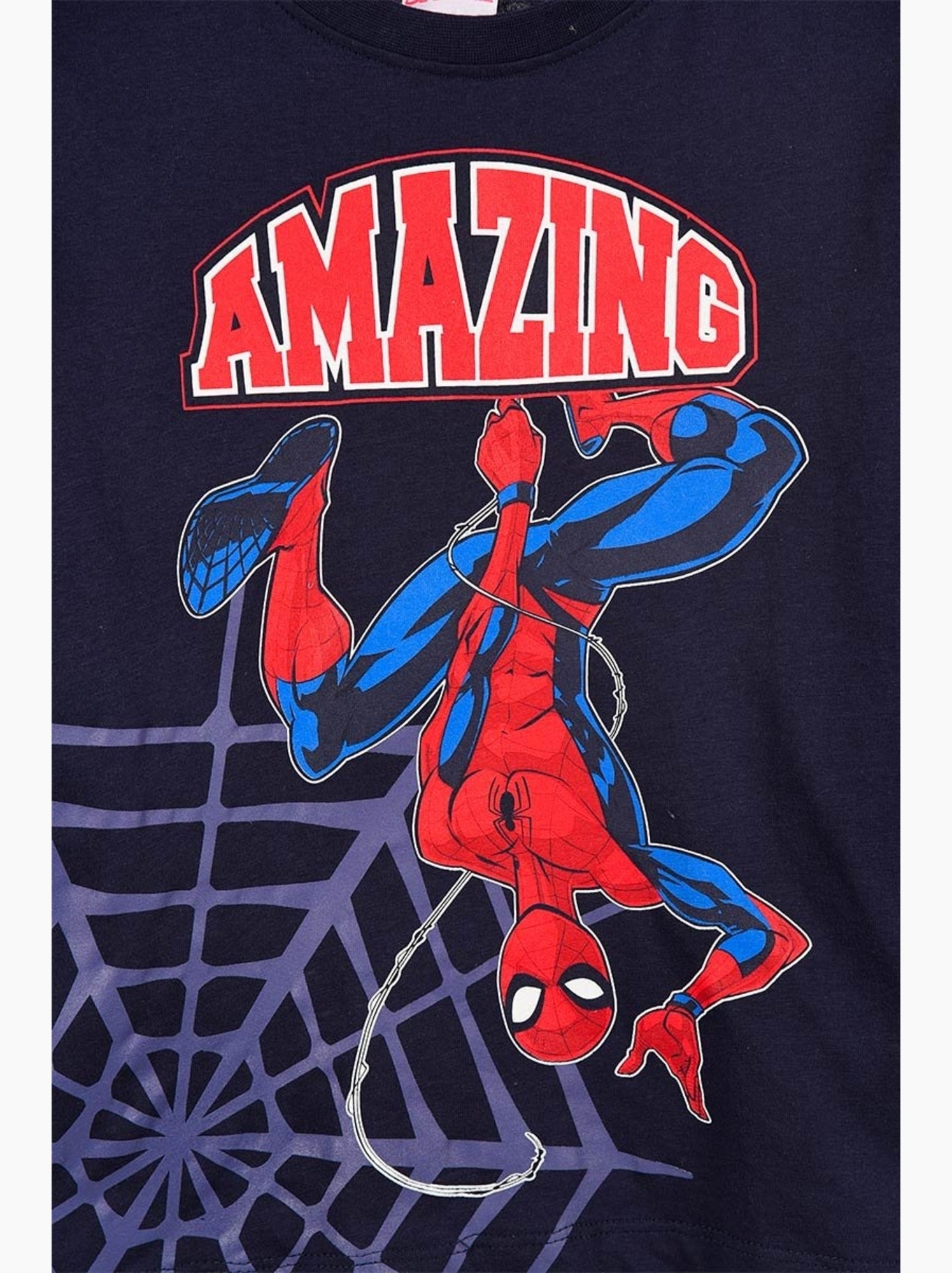 T-shirt spiderman| licence officielle - Bleu