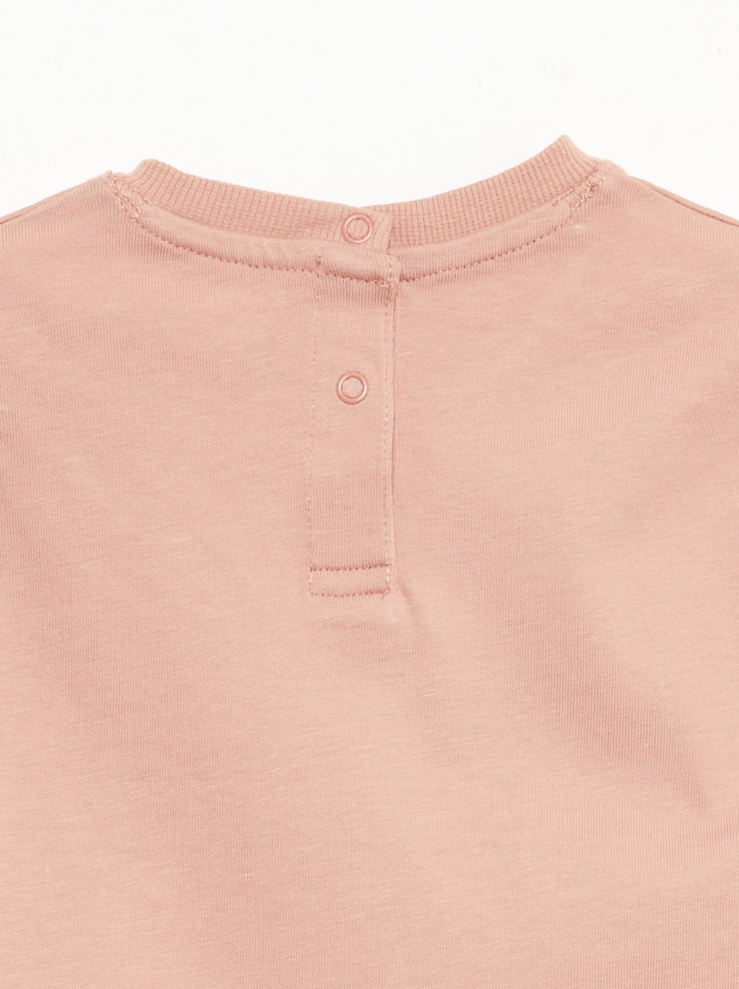 T-shirt uni sans manches - Rose