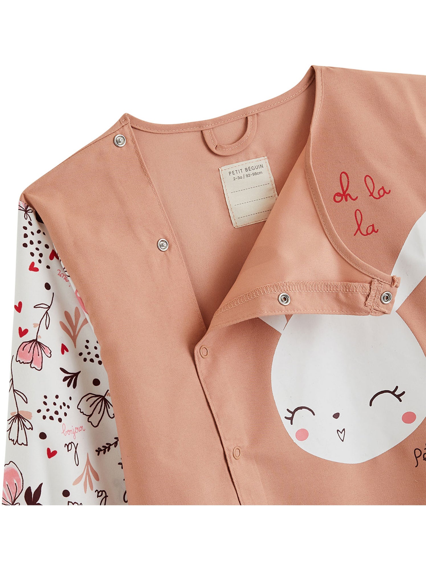 Tablier enfant aimée - Rose