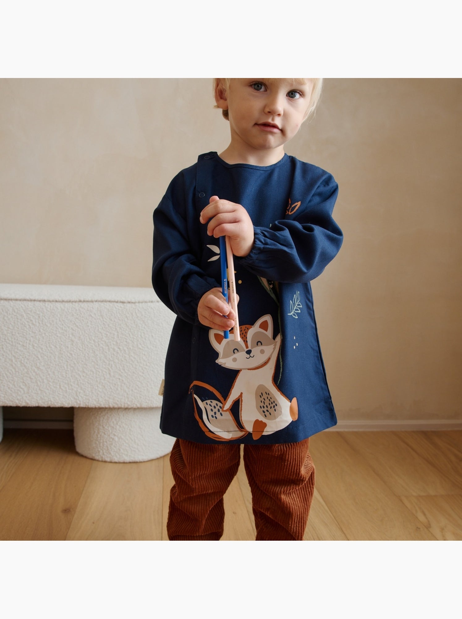Tablier enfant envol - Bleu
