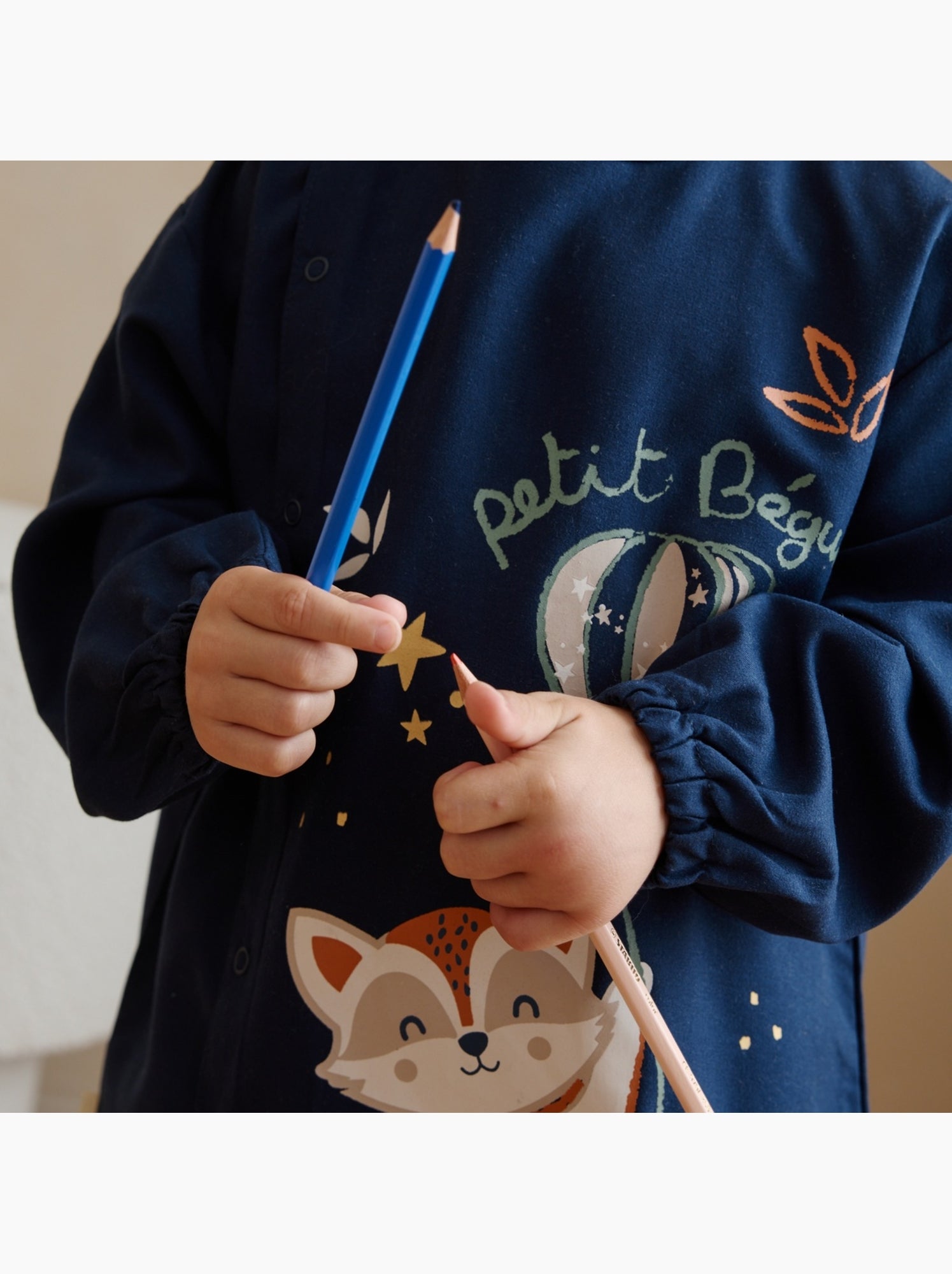 Tablier enfant envol - Bleu