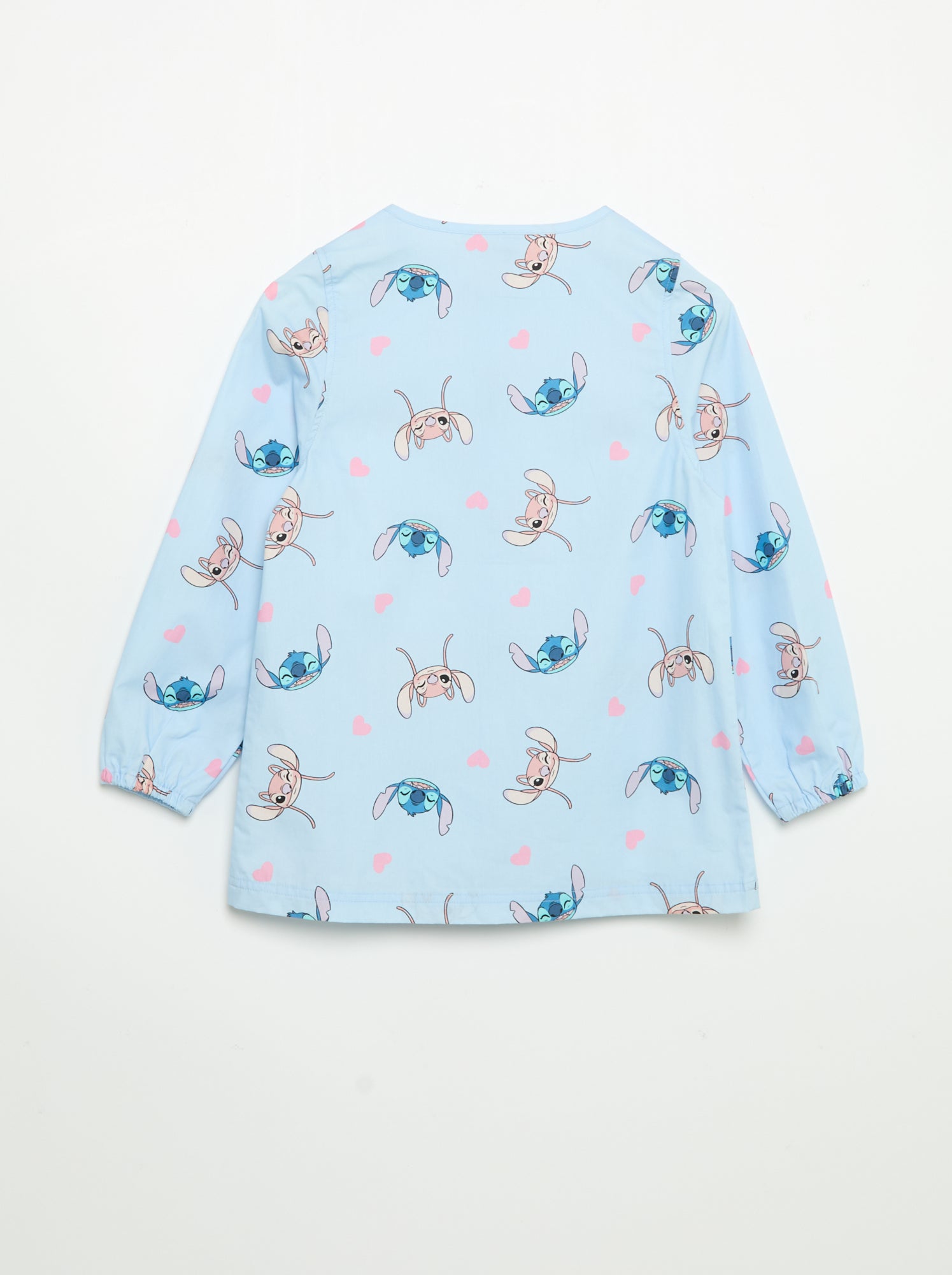 Tablier scolaire 'Disney' 'Stitch' - Bleu