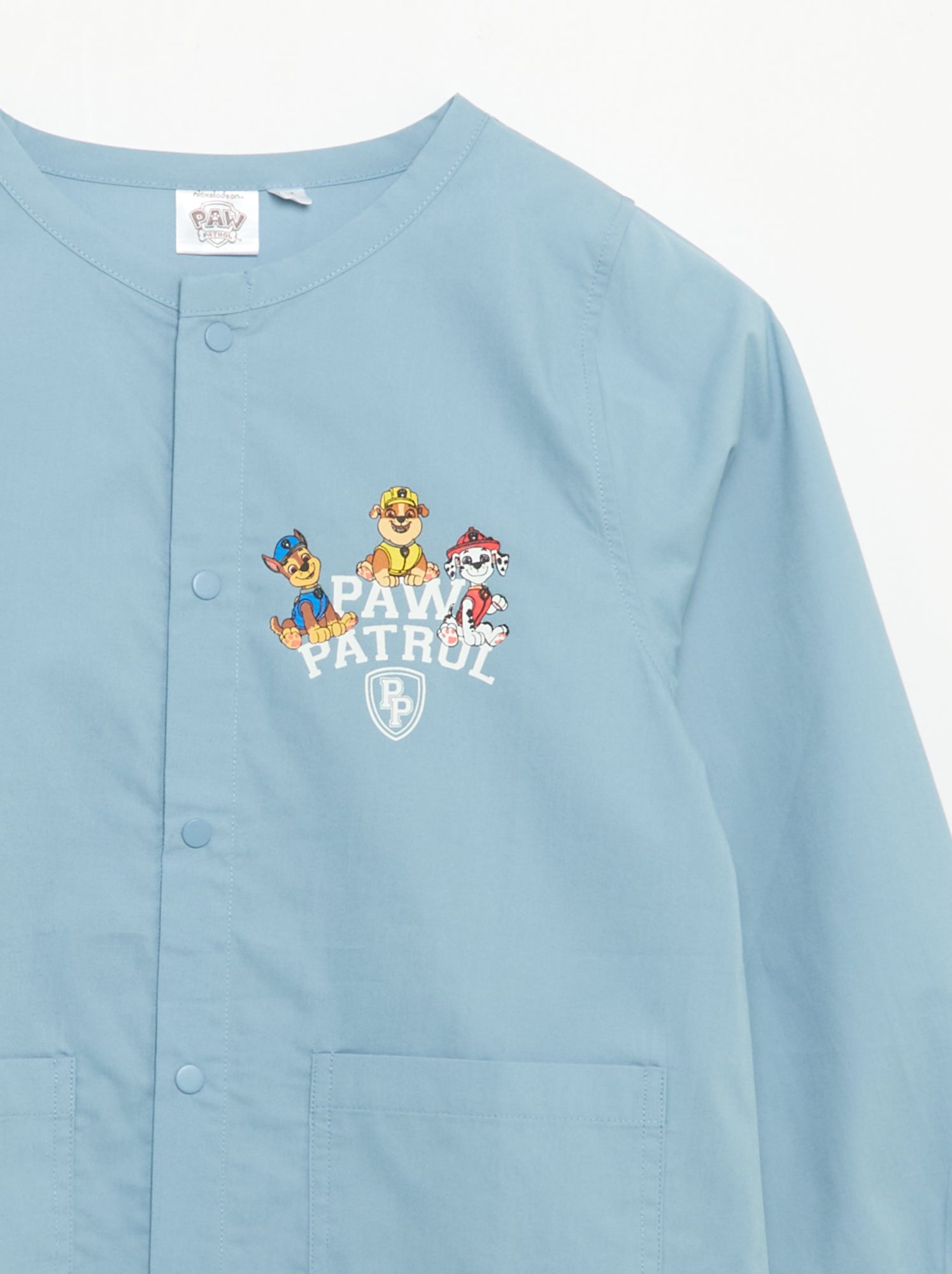 Tablier scolaire 'Pat 'Patrouille' - Bleu