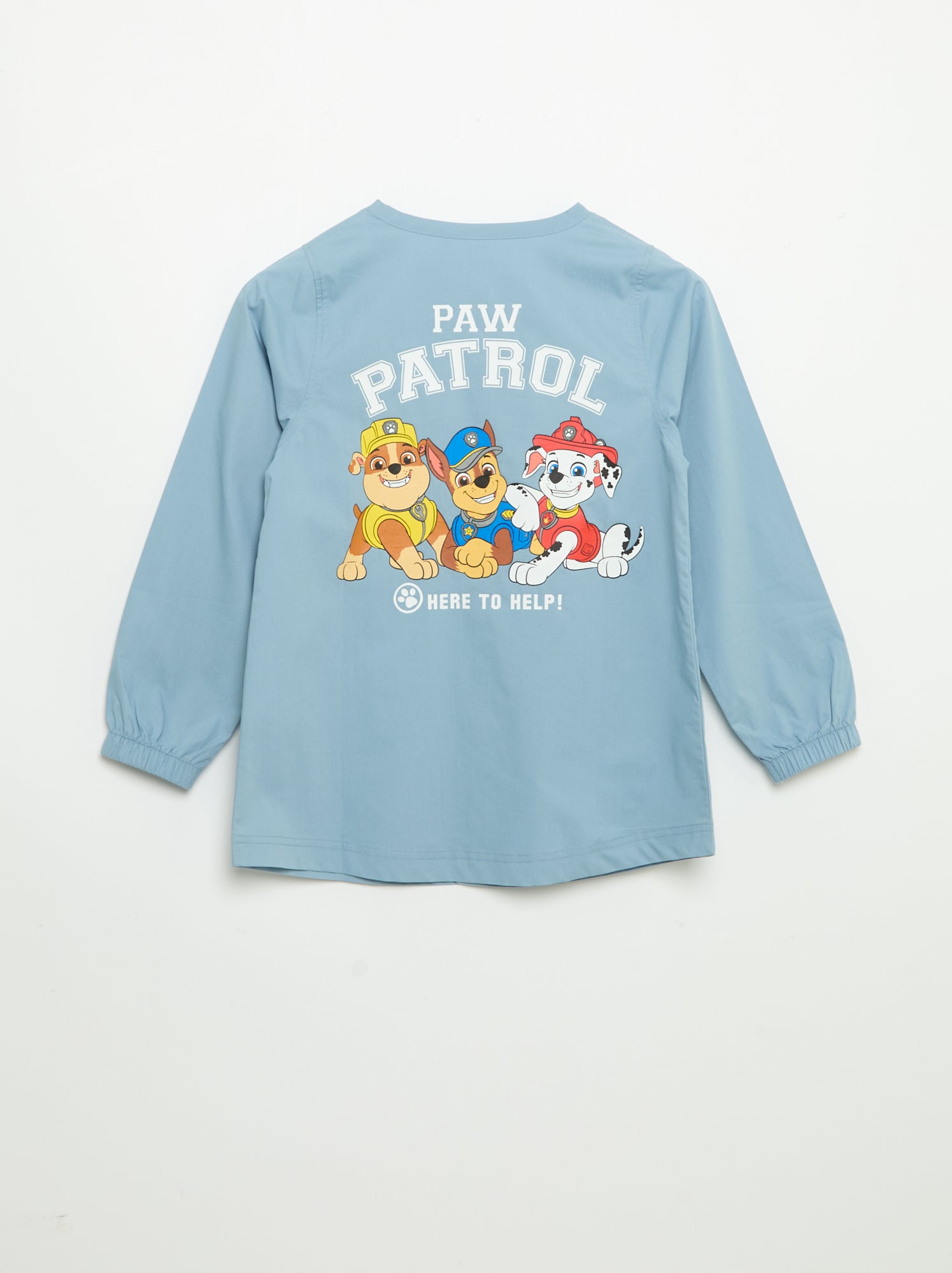 Tablier scolaire 'Pat 'Patrouille' - Bleu