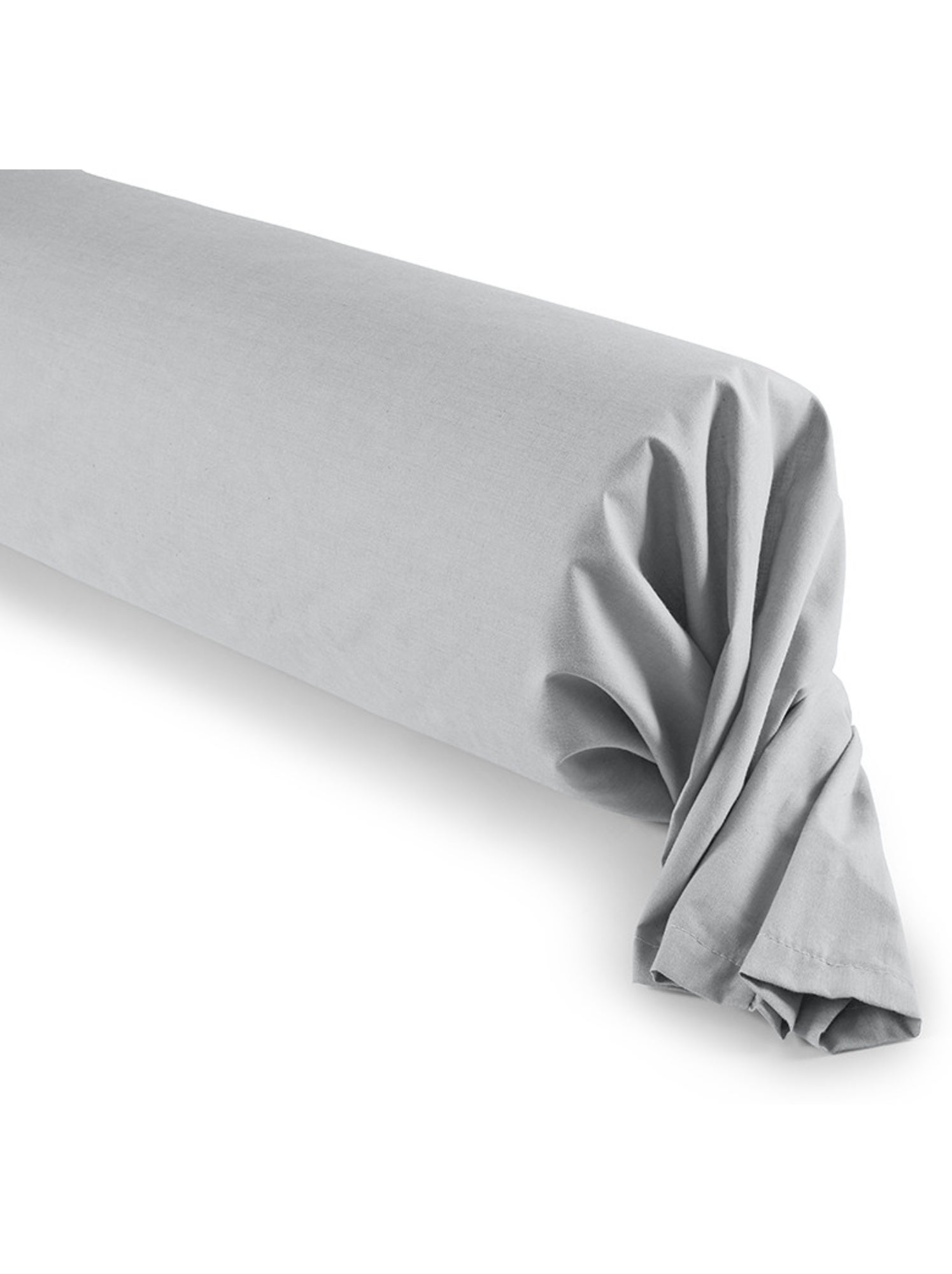 Taie de traversin - Coton Pur - 100 % Coton 57 Fils/cm² - Blanc cassé