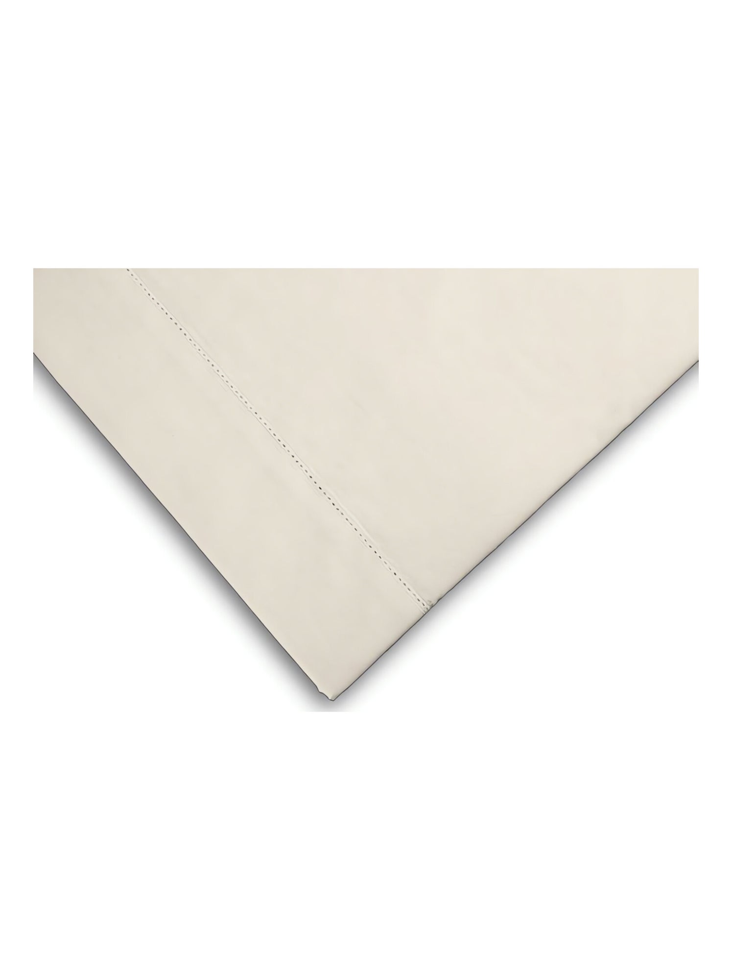 Taie de traversin en coton 45x185 cm percale, par soleil d'ocre - Ecru