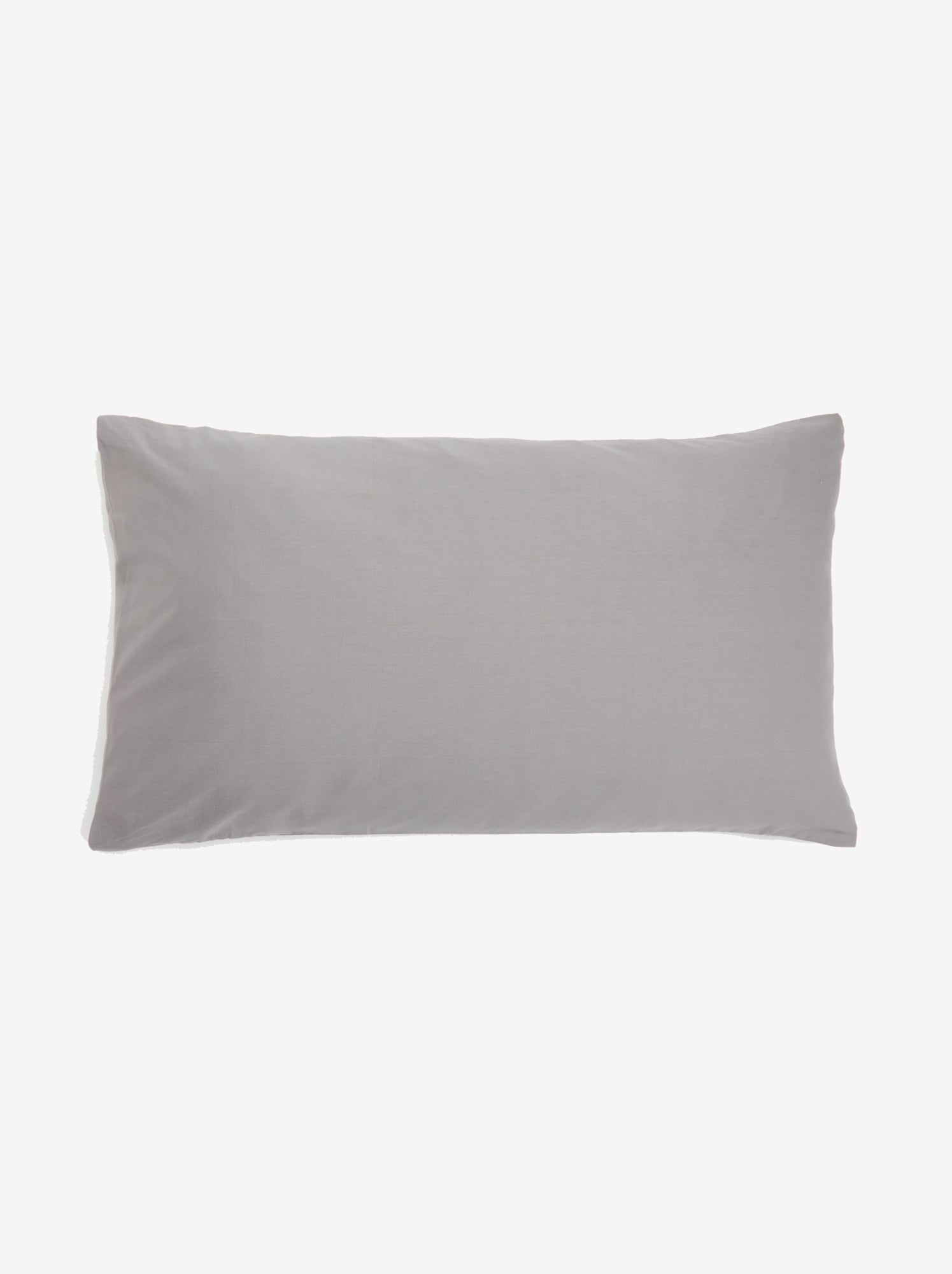 Taie d'oreiller 50 x 70 cm en coton - Gris