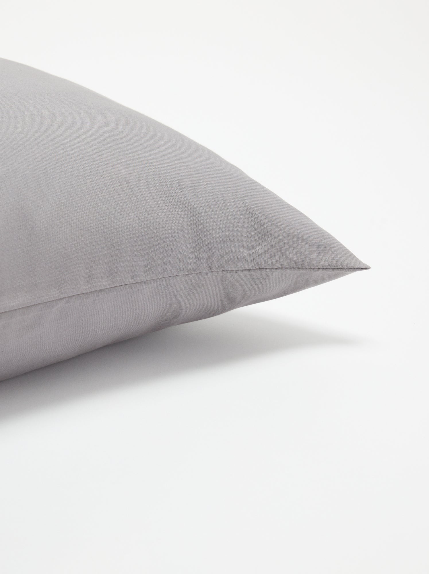Taie d'oreiller 50 x 70 cm en coton - Gris