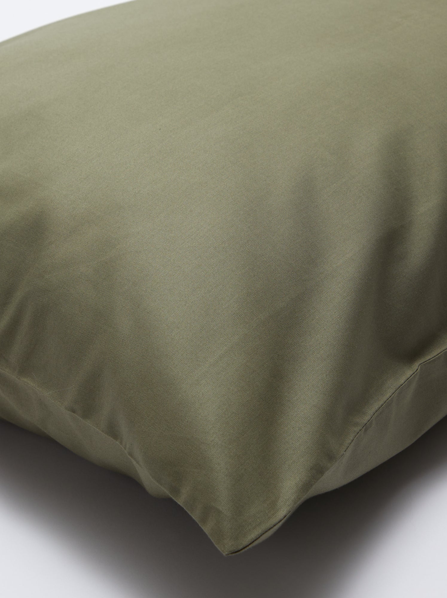 Taie d'oreiller 50 x 70 cm en coton - Vert Kaki