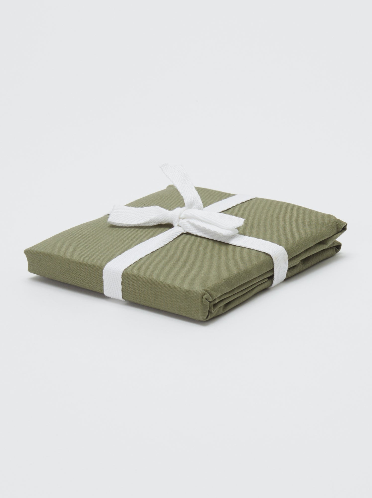 Taie d'oreiller 50 x 70 cm en coton - Vert Kaki