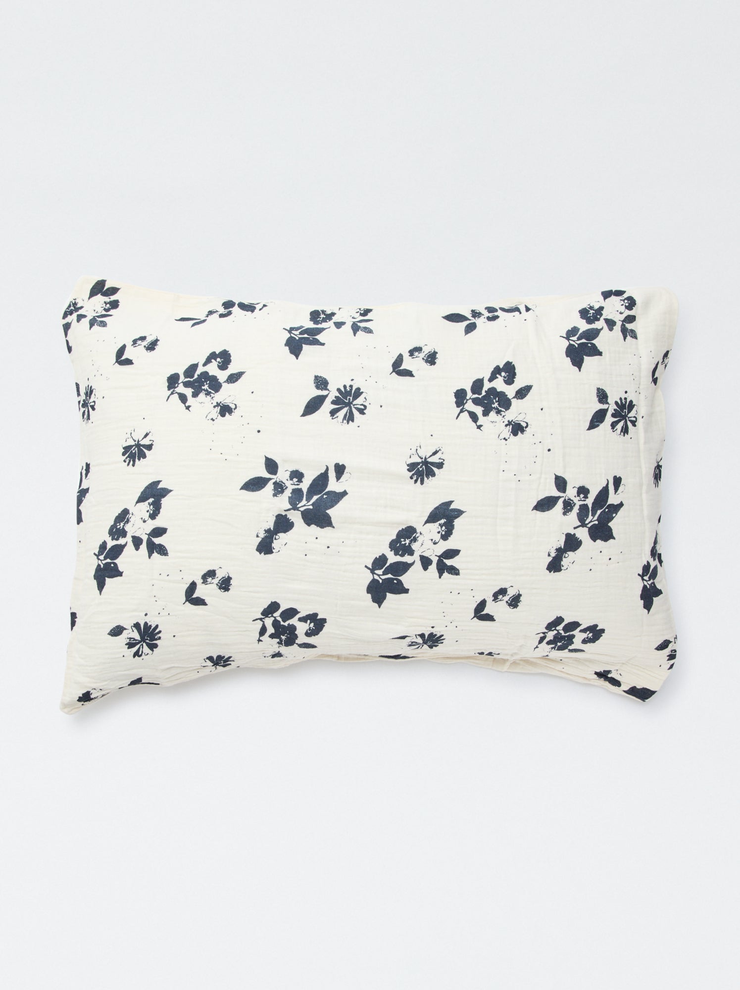 Taie d'oreiller 50 x 70 cm - Kiabi Home - Blanc/bleu