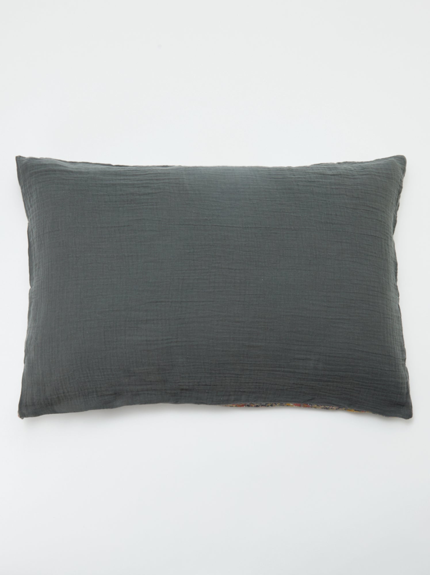Taie d'oreiller 50 x 70 cm - Kiabi Home - Noir